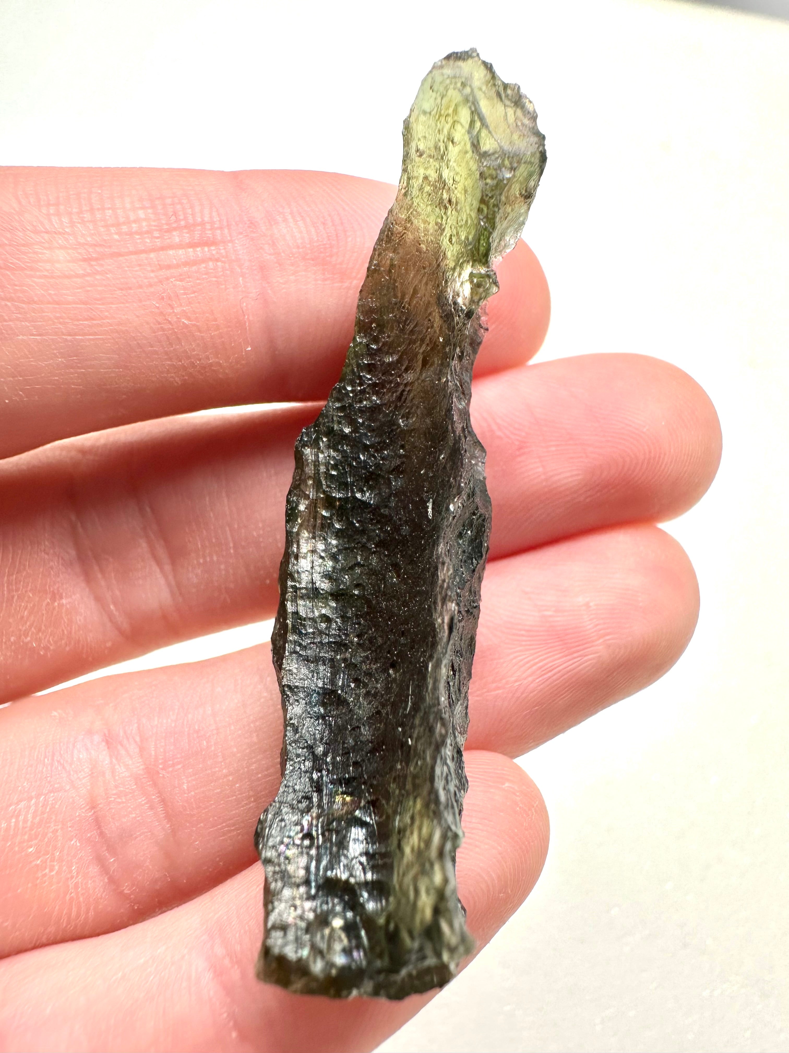Moldavite – Vrabce – Kroclov – 8,6g - V2321