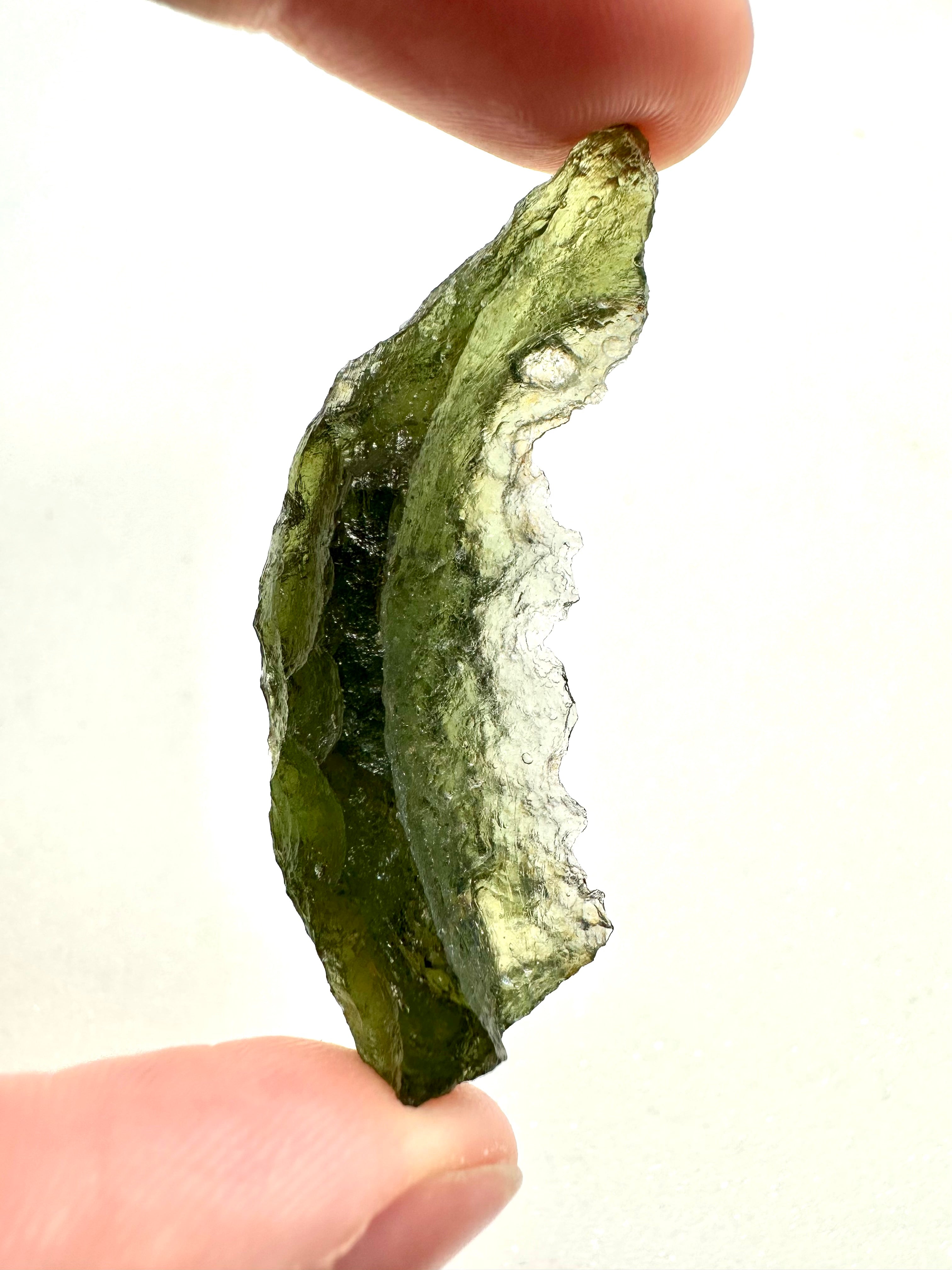 Moldavite – Vrabce – Kroclov – 8,6g - V2321