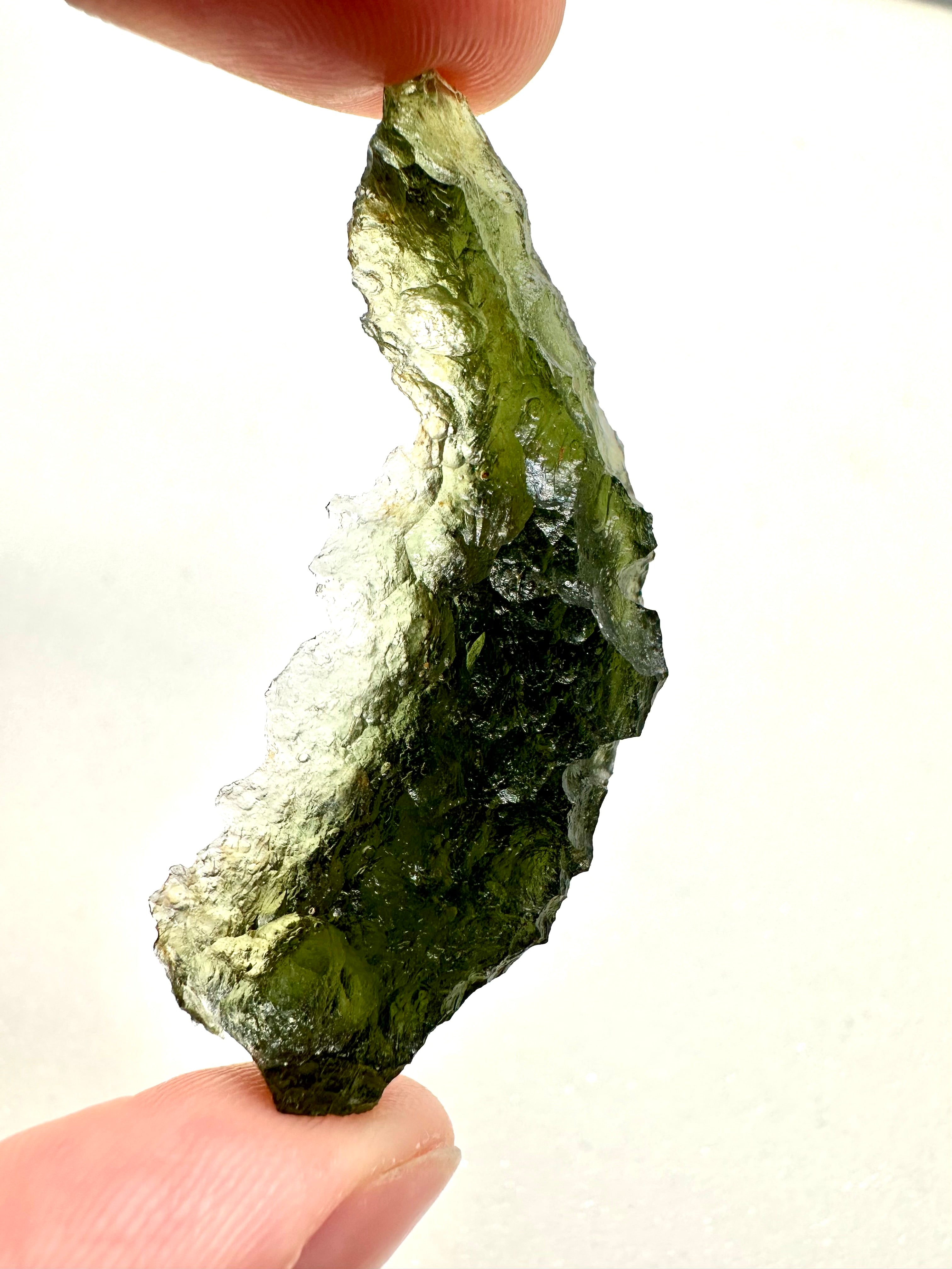 Moldavite – Vrabce – Kroclov – 8,6g - V2321