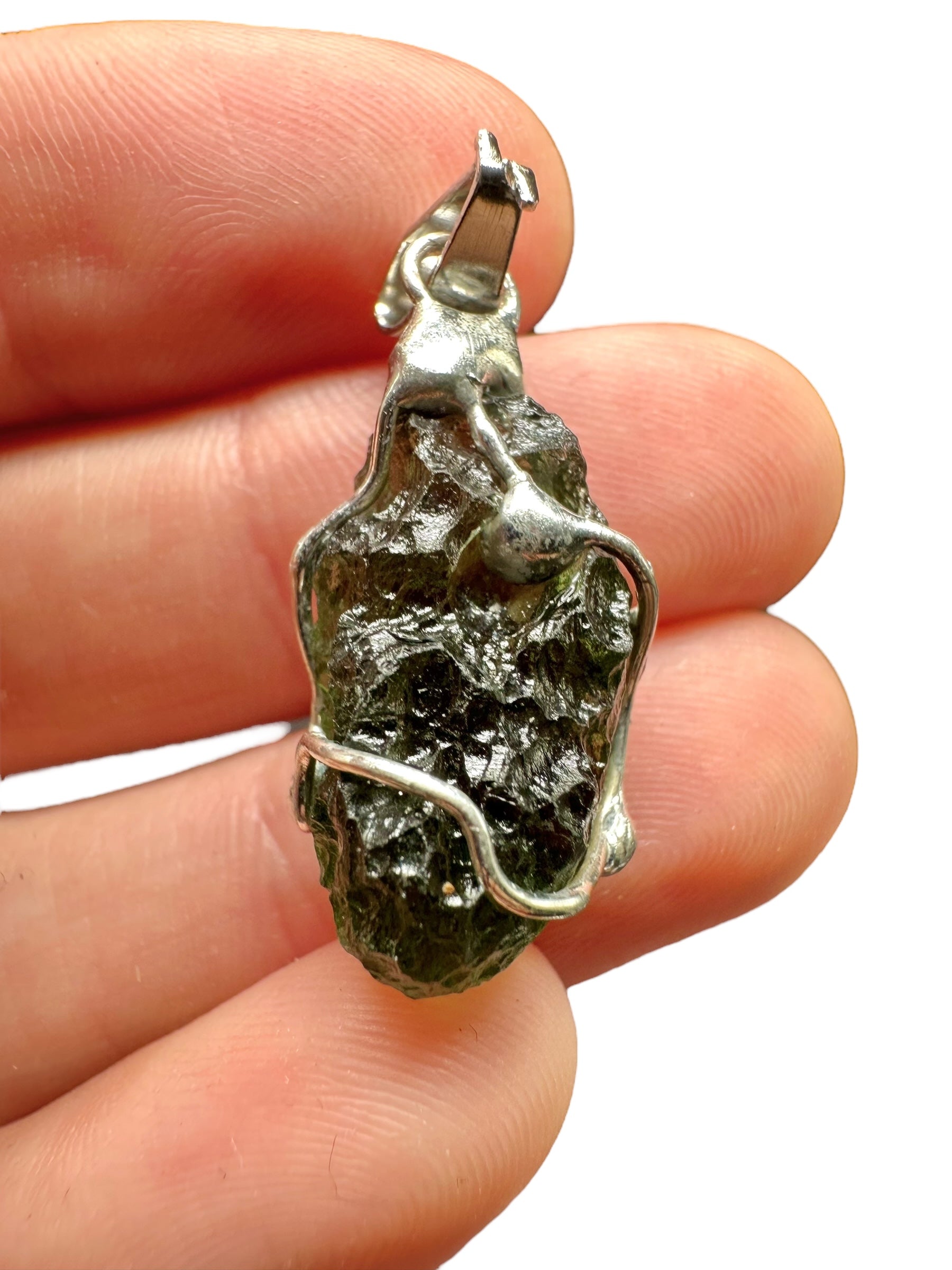 Moldavite pendant - P/V022