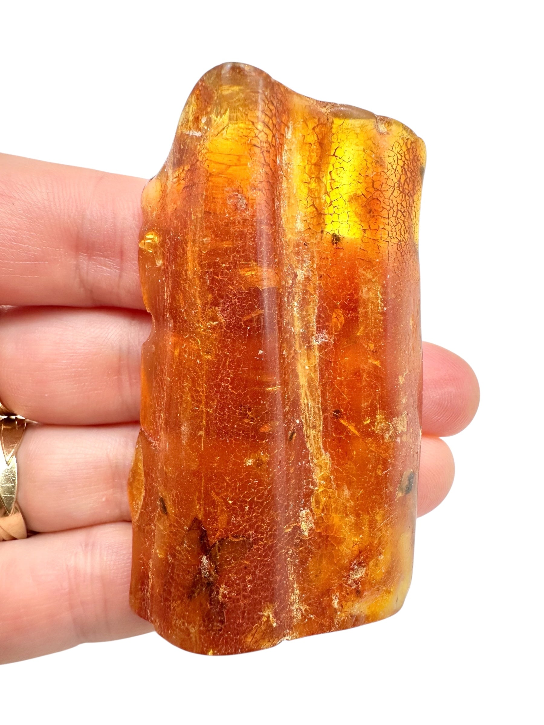 Insects in young amber (copal) 18,1g – Colombia - IK05