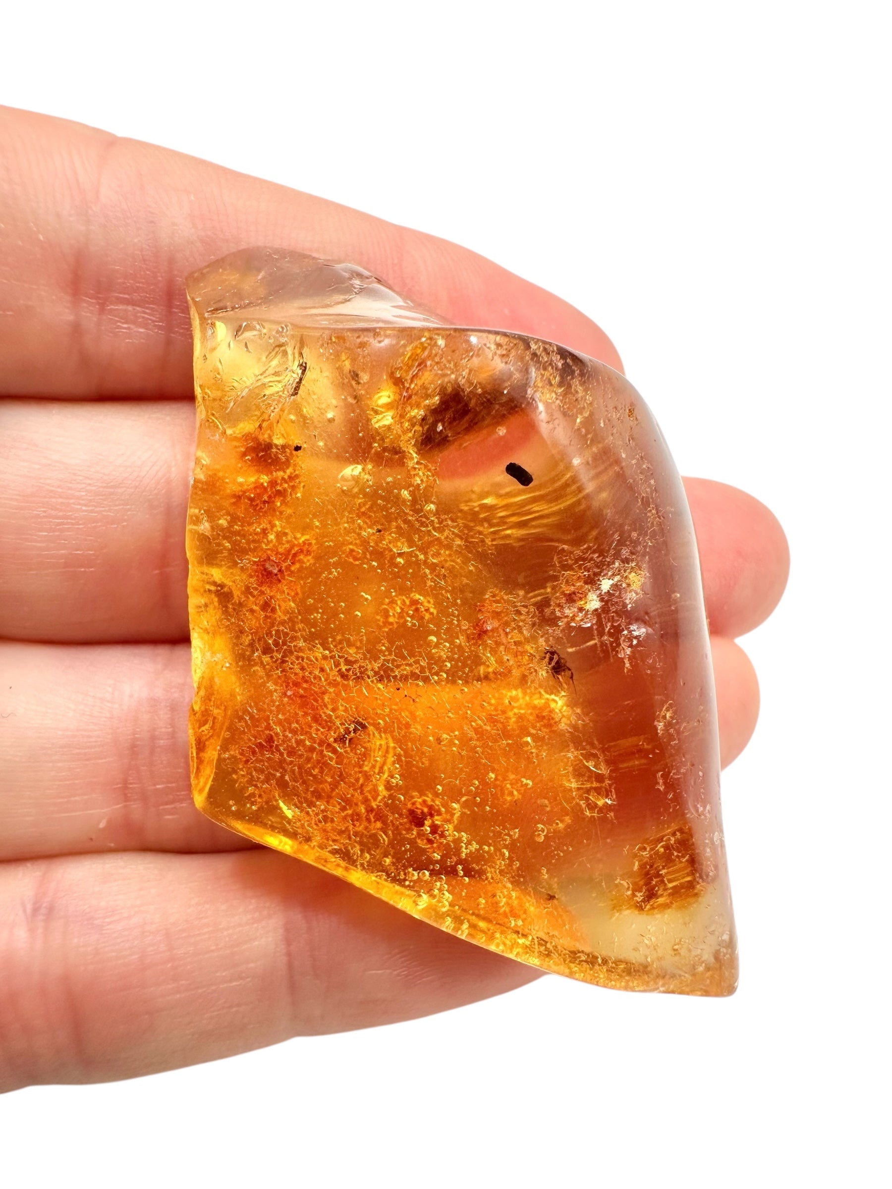 Insects in young amber (copal) 14g – Colombia - IK06