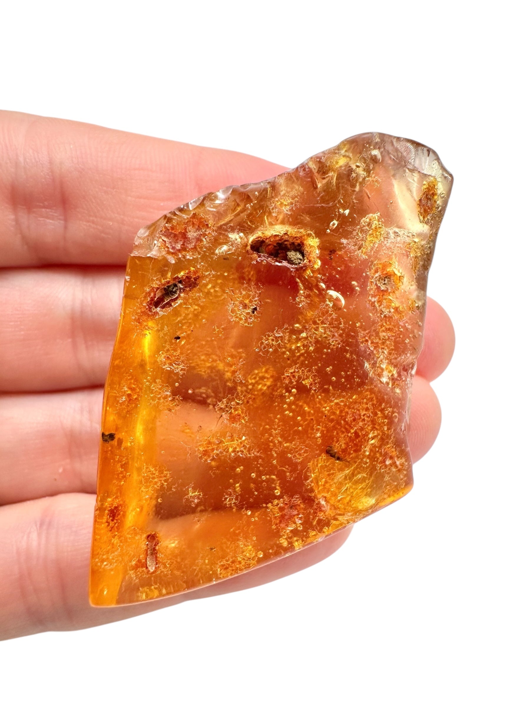 Insects in young amber (copal) 14g – Colombia - IK06