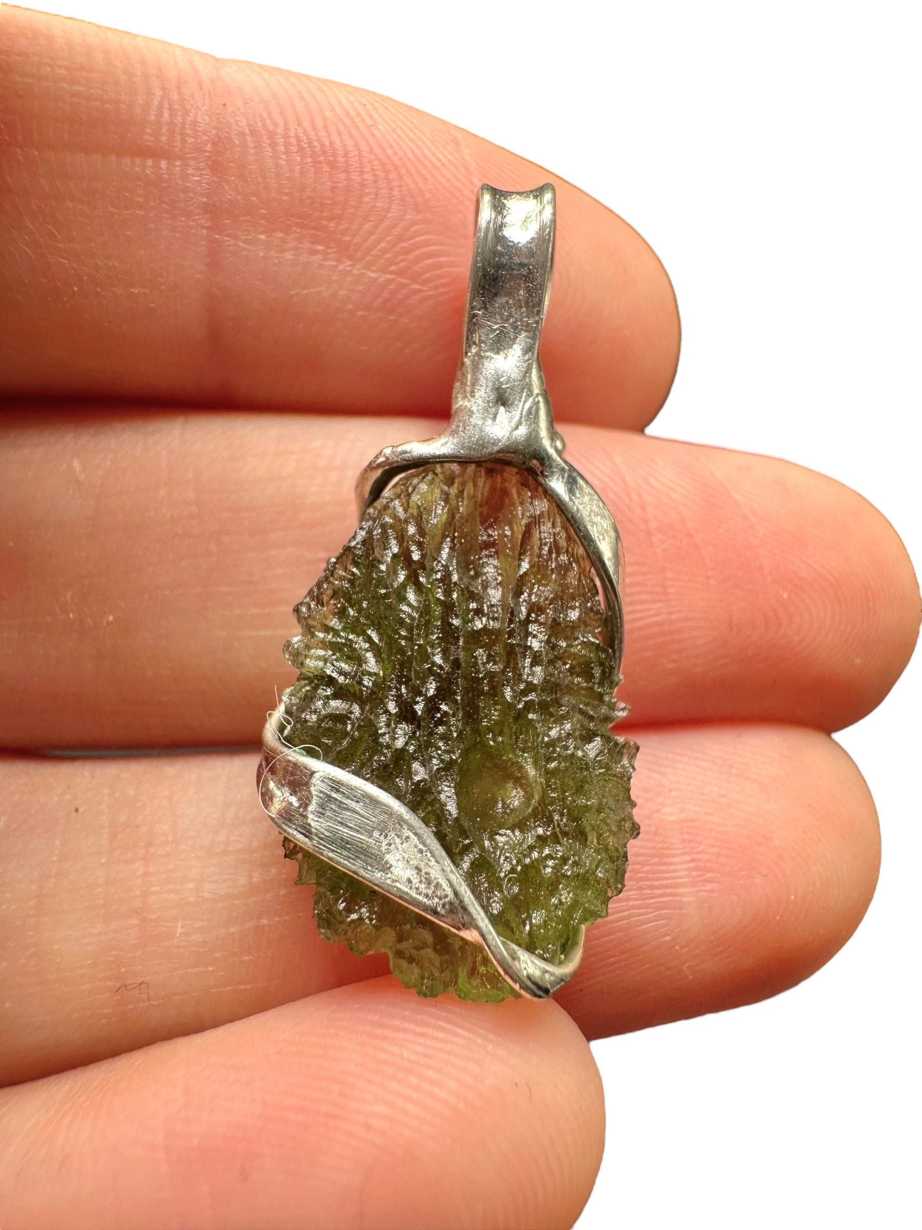 Moldavite pendant - P/V023