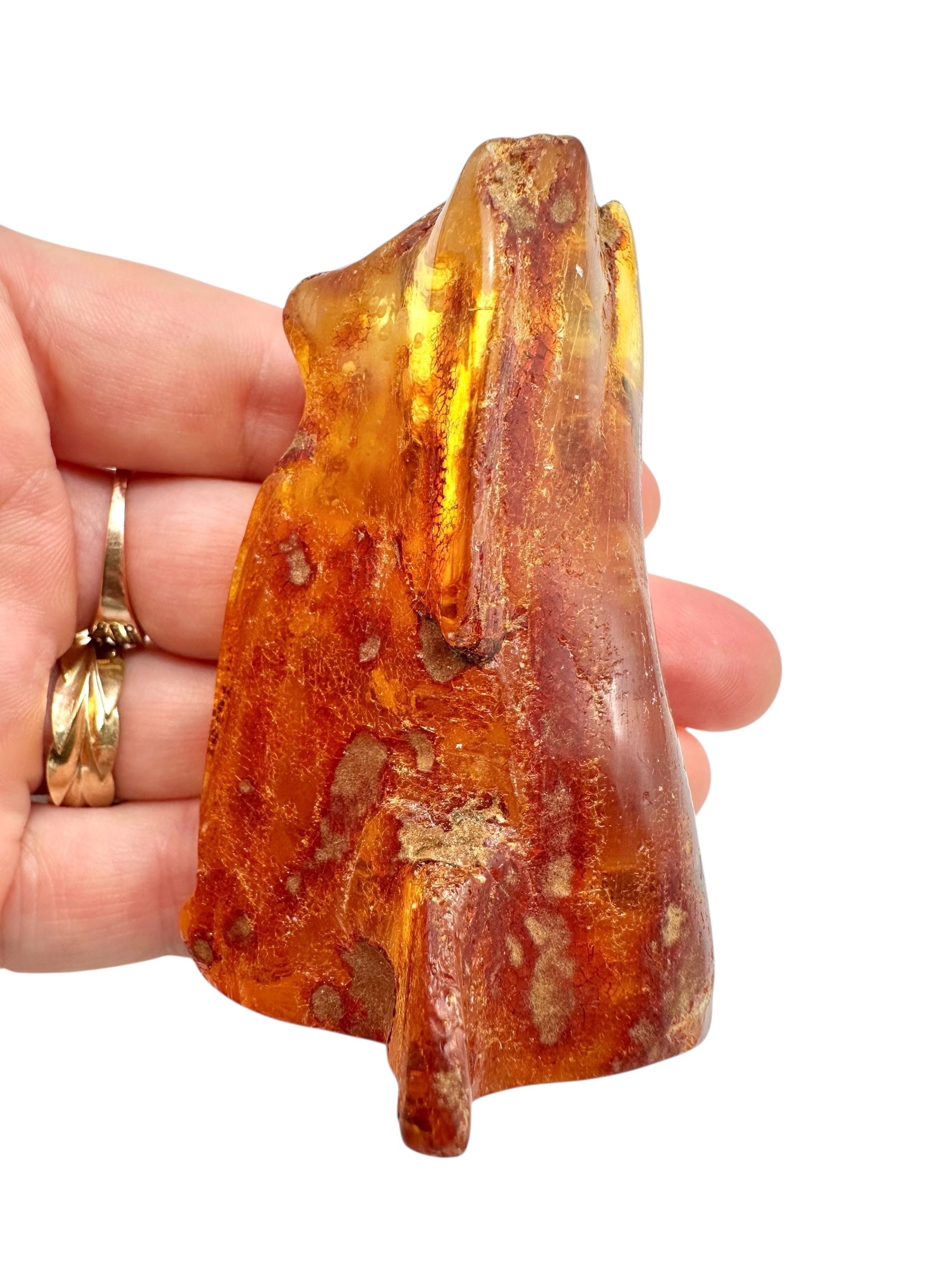 Insects in young amber (copal) 42,9g – Colombia - IK07