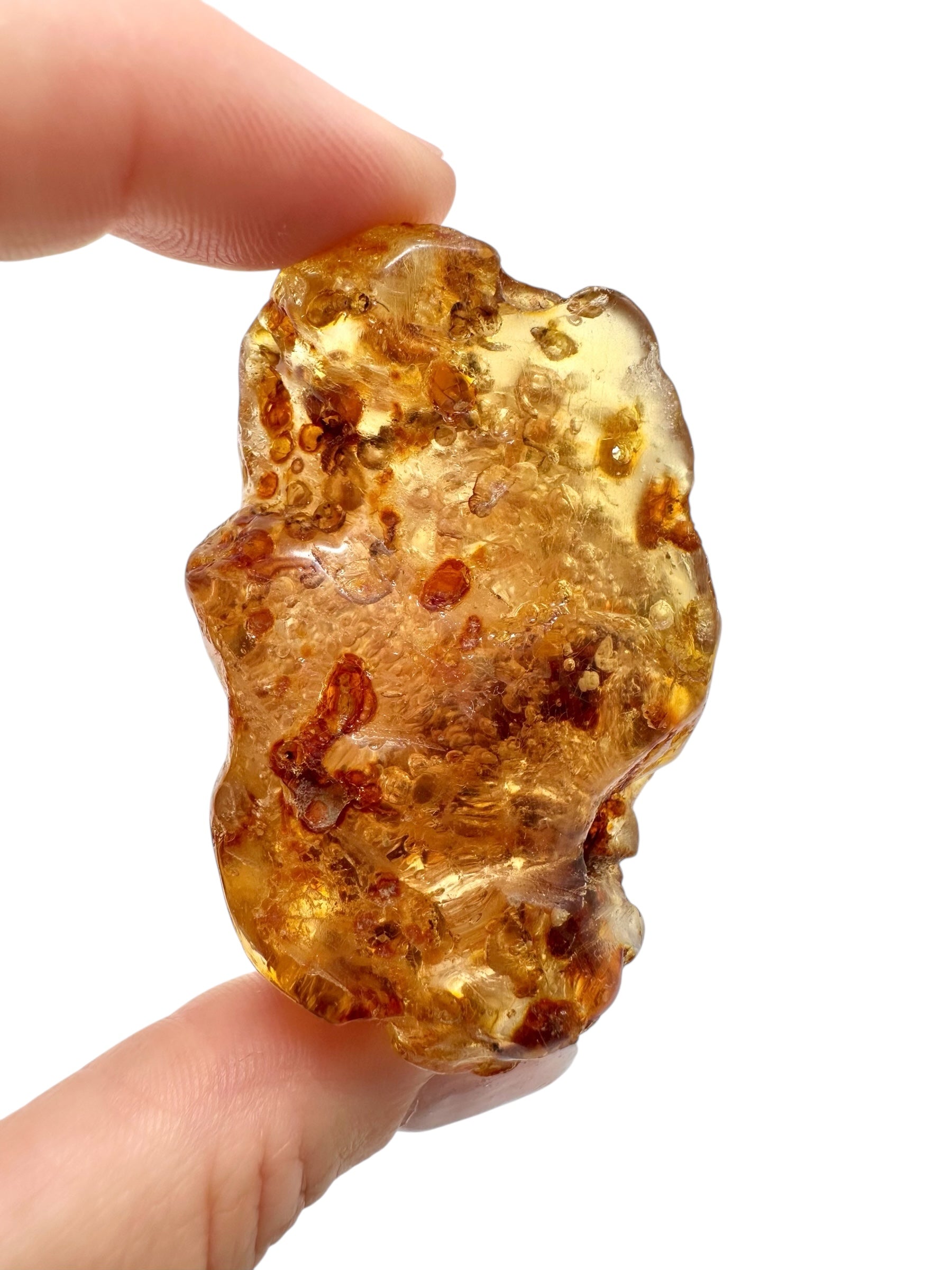 Insects in young amber (copal) 25,1g – Colombia - IK08