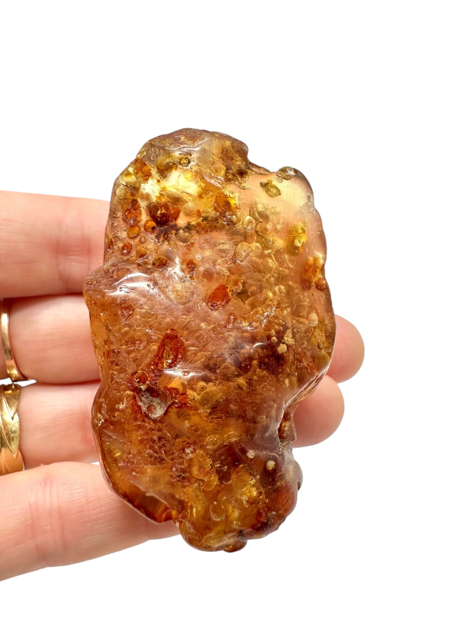 Insects in young amber (copal) 25,1g – Colombia - IK08