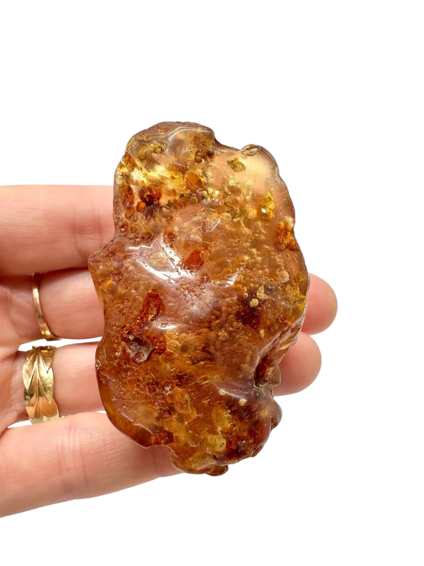 Insects in young amber (copal) 25,1g – Colombia - IK08