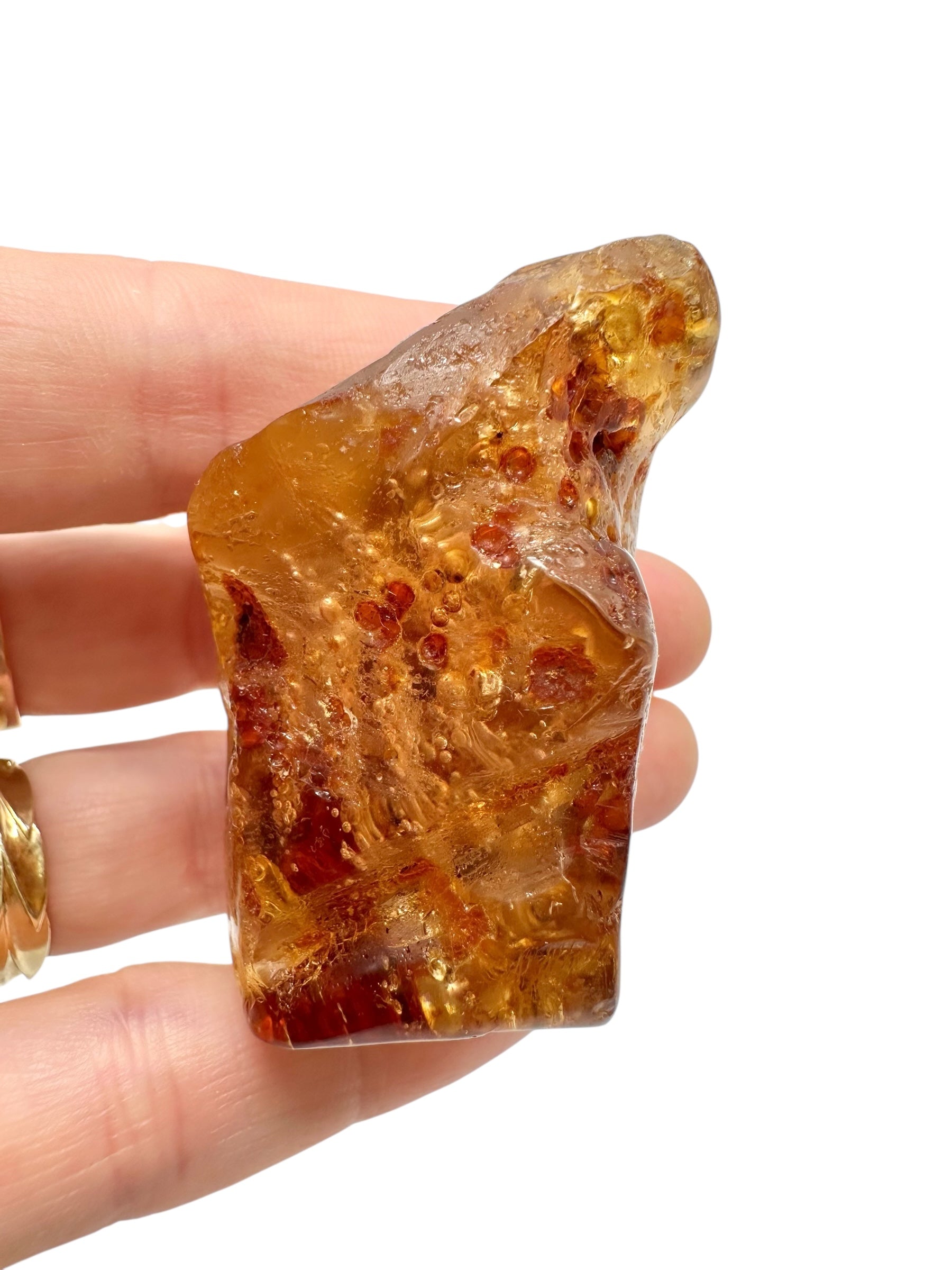 Insects in young amber (copal) 25,1g – Colombia - IK08