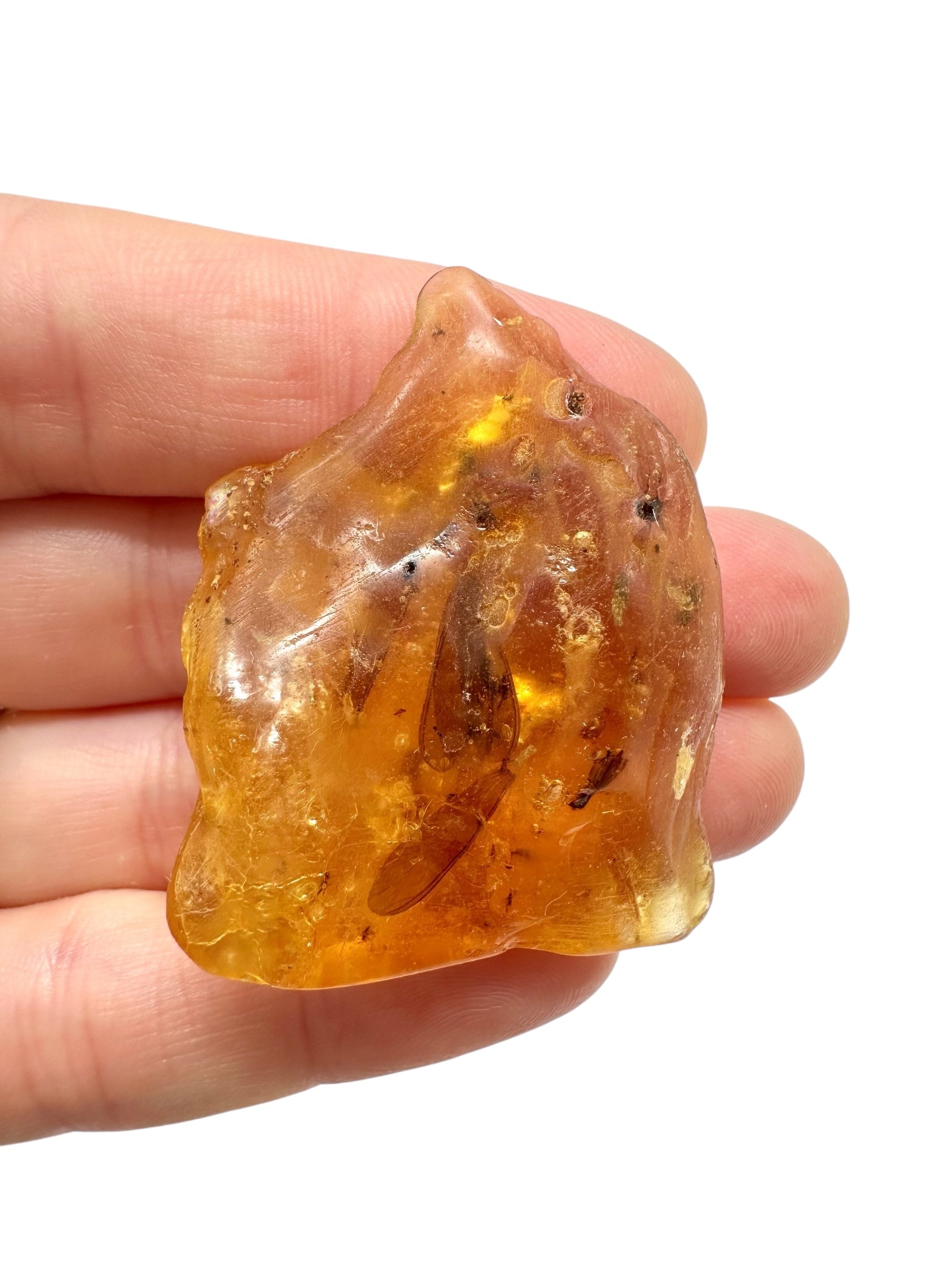 Insects in young amber (copal) 7,9g – Colombia - IK10