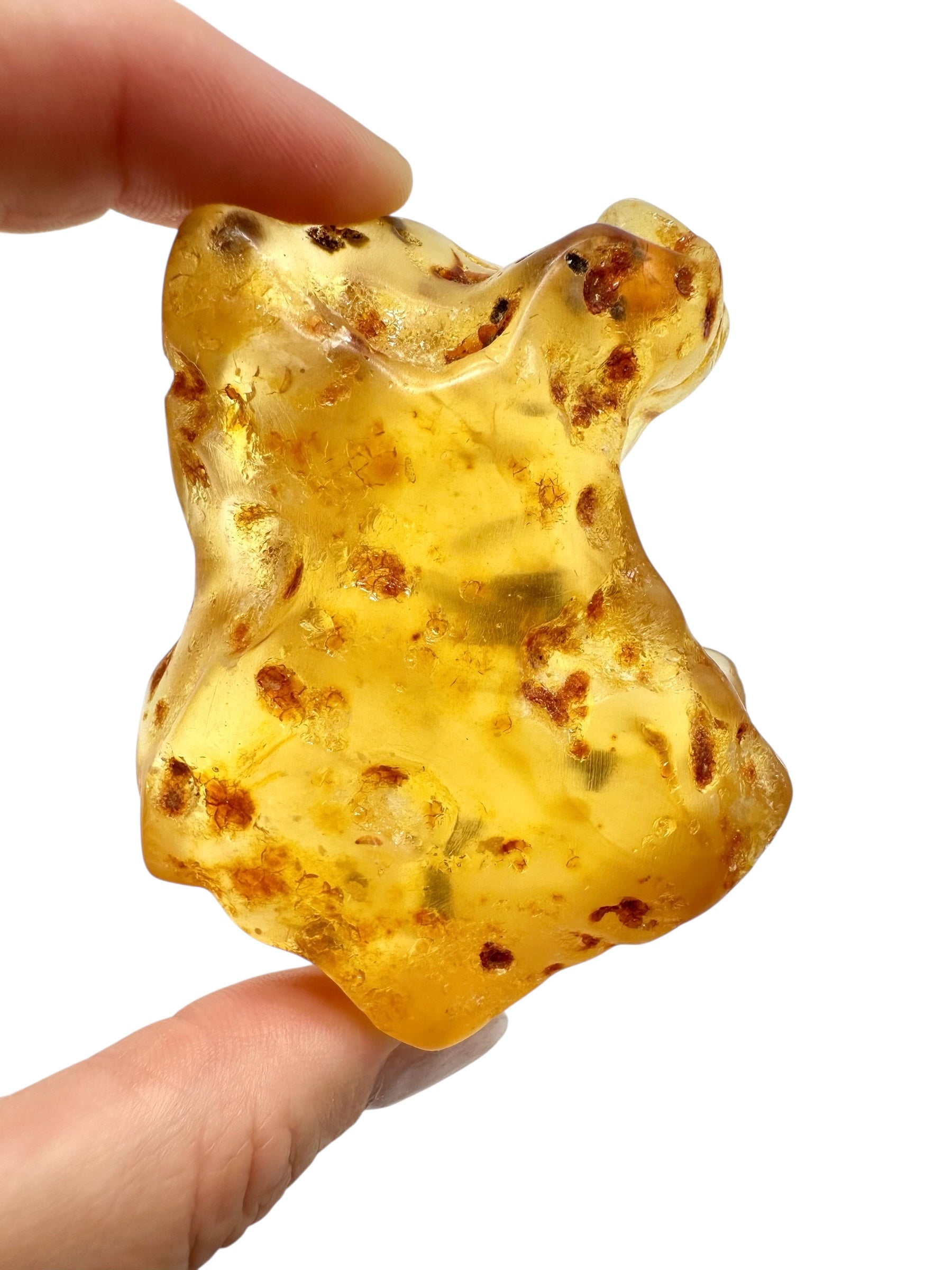 Insects in young amber (copal) 46,5g – Colombia - IK12