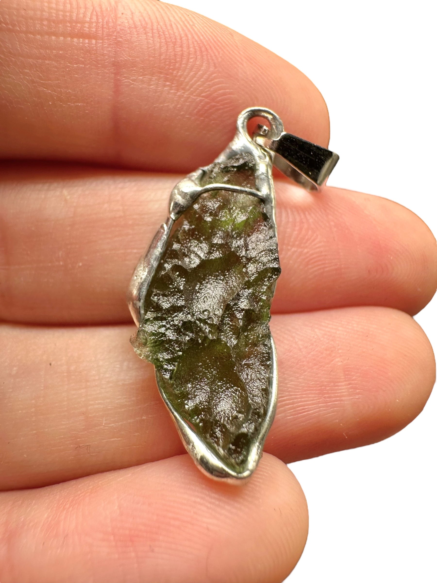 Moldavite pendant - P/V024