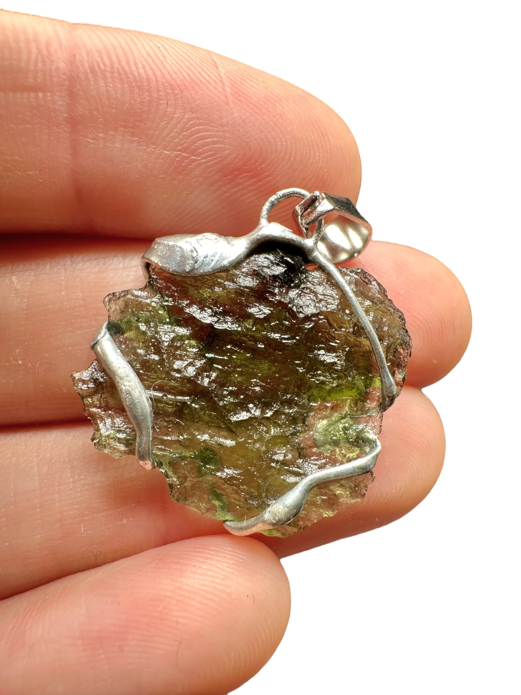 Moldavite pendant - P/V025