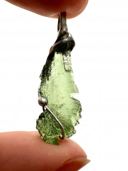 Pendente in Moldavite - P/V027