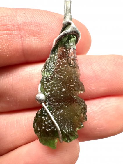 Pendente in Moldavite - P/V027