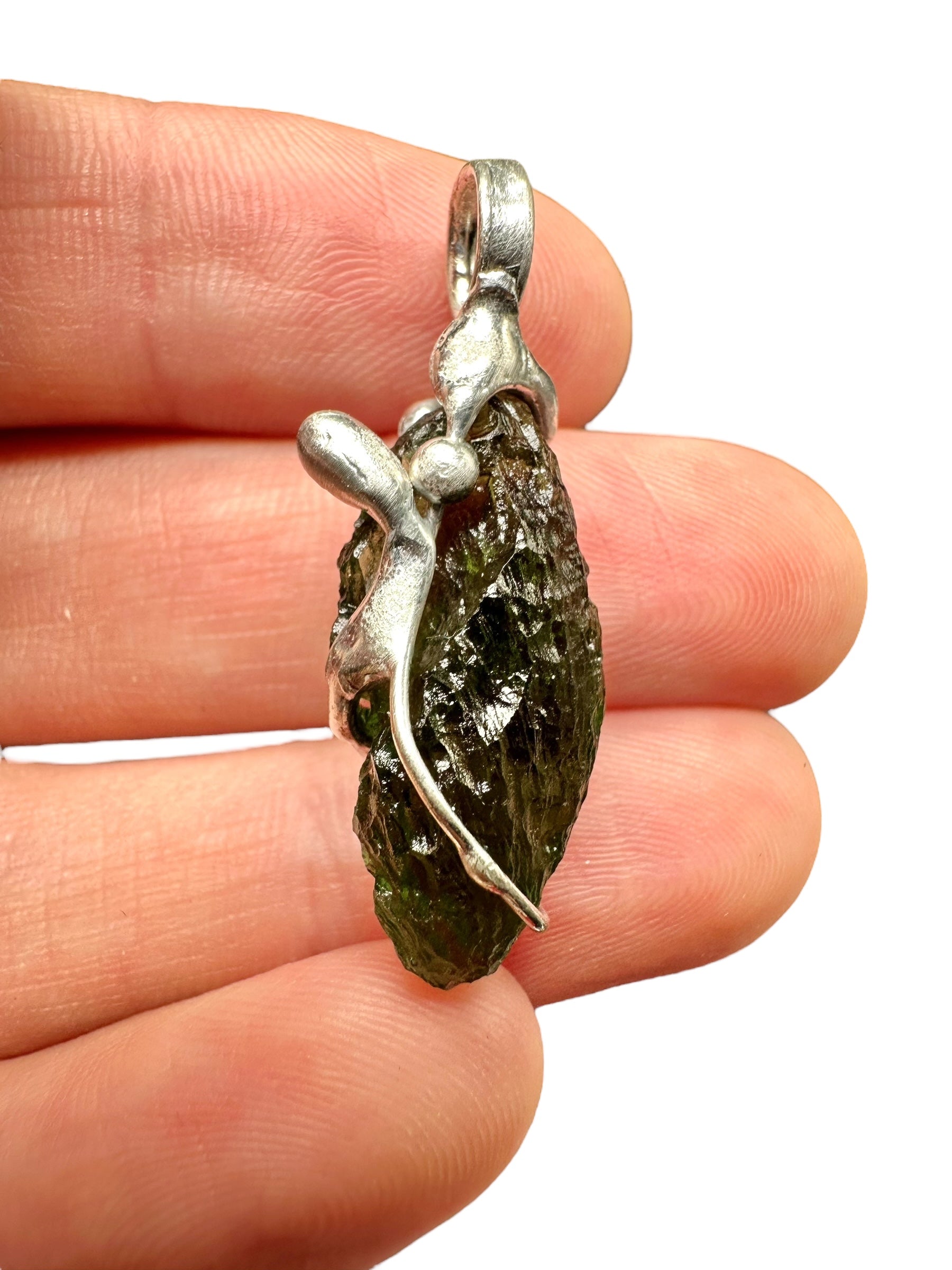 Moldavite pendant - P/V028