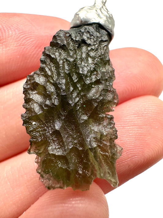 Pendente in Moldavite – P/V029