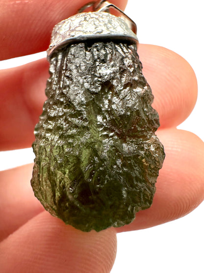 Pendente in Moldavite – P/V030