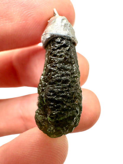 Pendente in Moldavite – P/V030