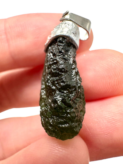 Pendente in Moldavite – P/V030