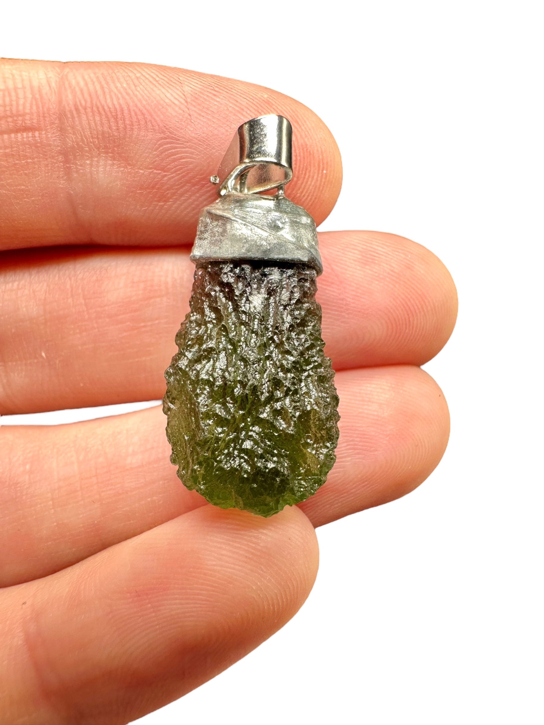 Moldavite pendant - P/V030