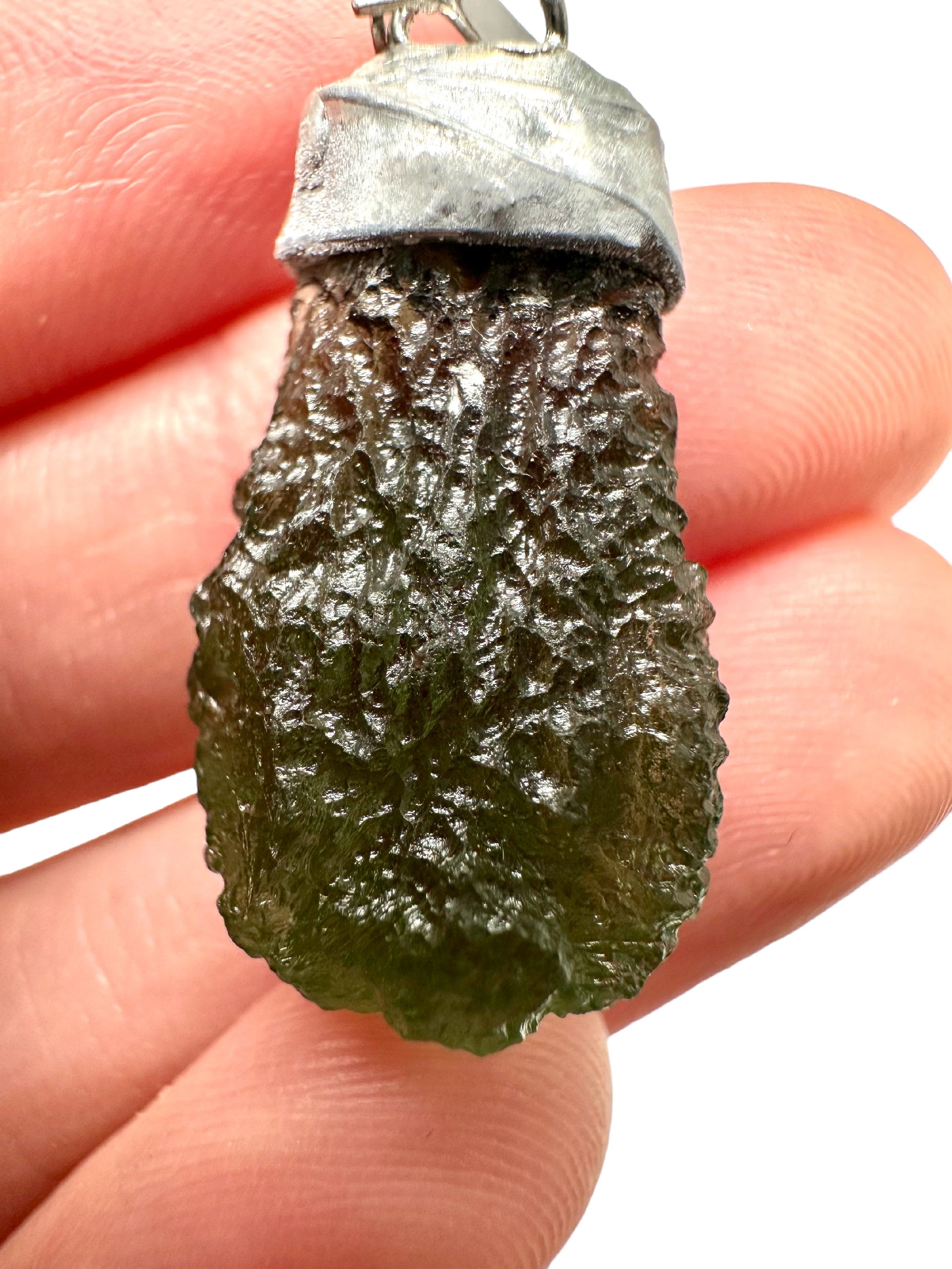 Pendente in Moldavite – P/V030