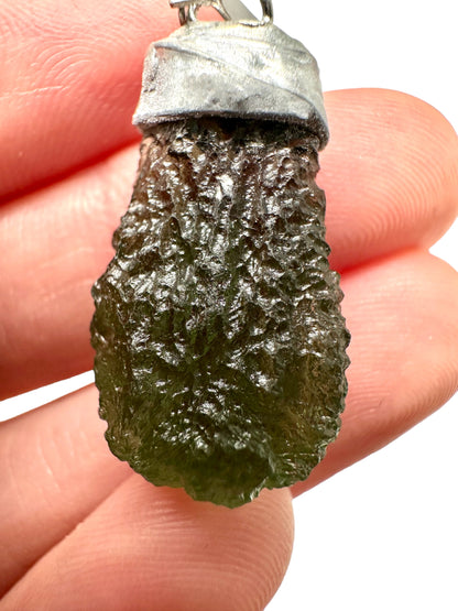 Pendente in Moldavite – P/V030
