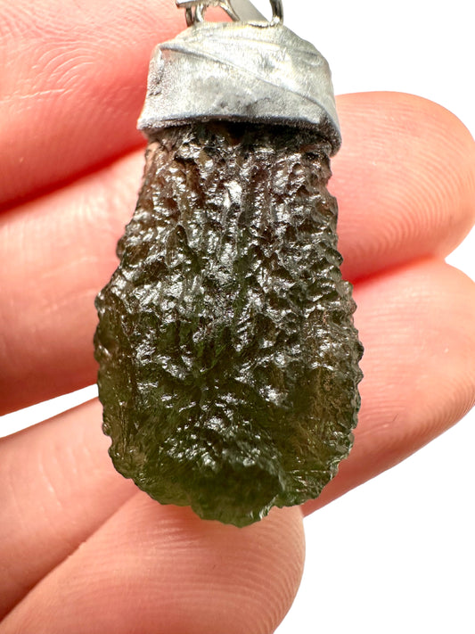 Pendente in Moldavite – P/V030