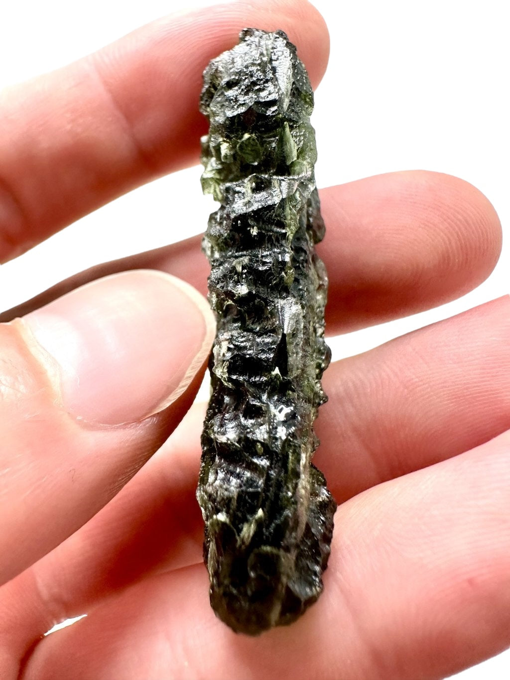 Moldavite – Vrabce – Kroclov – 15g - V2323