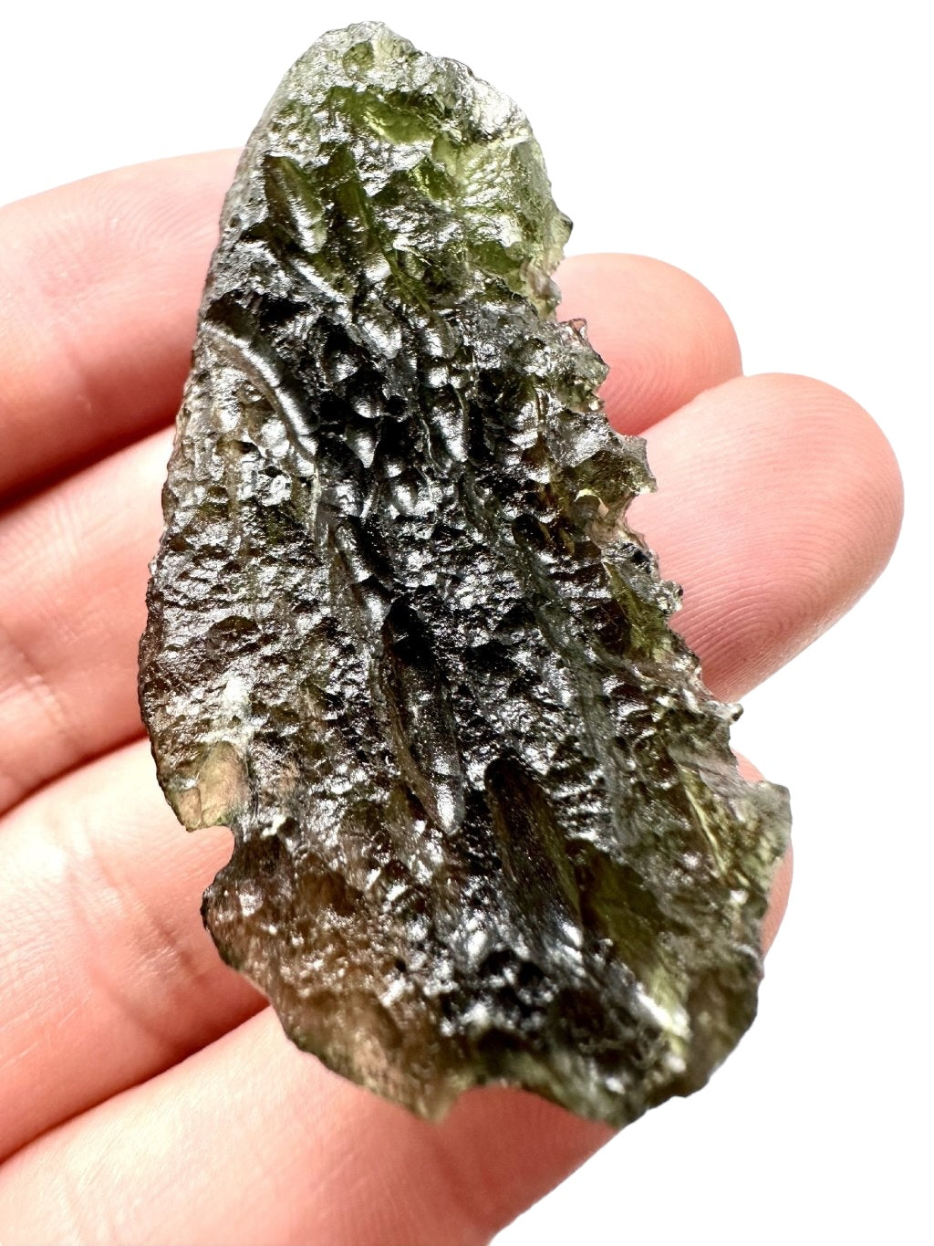 Moldavite – Vrabce – Kroclov – 15g - V2323