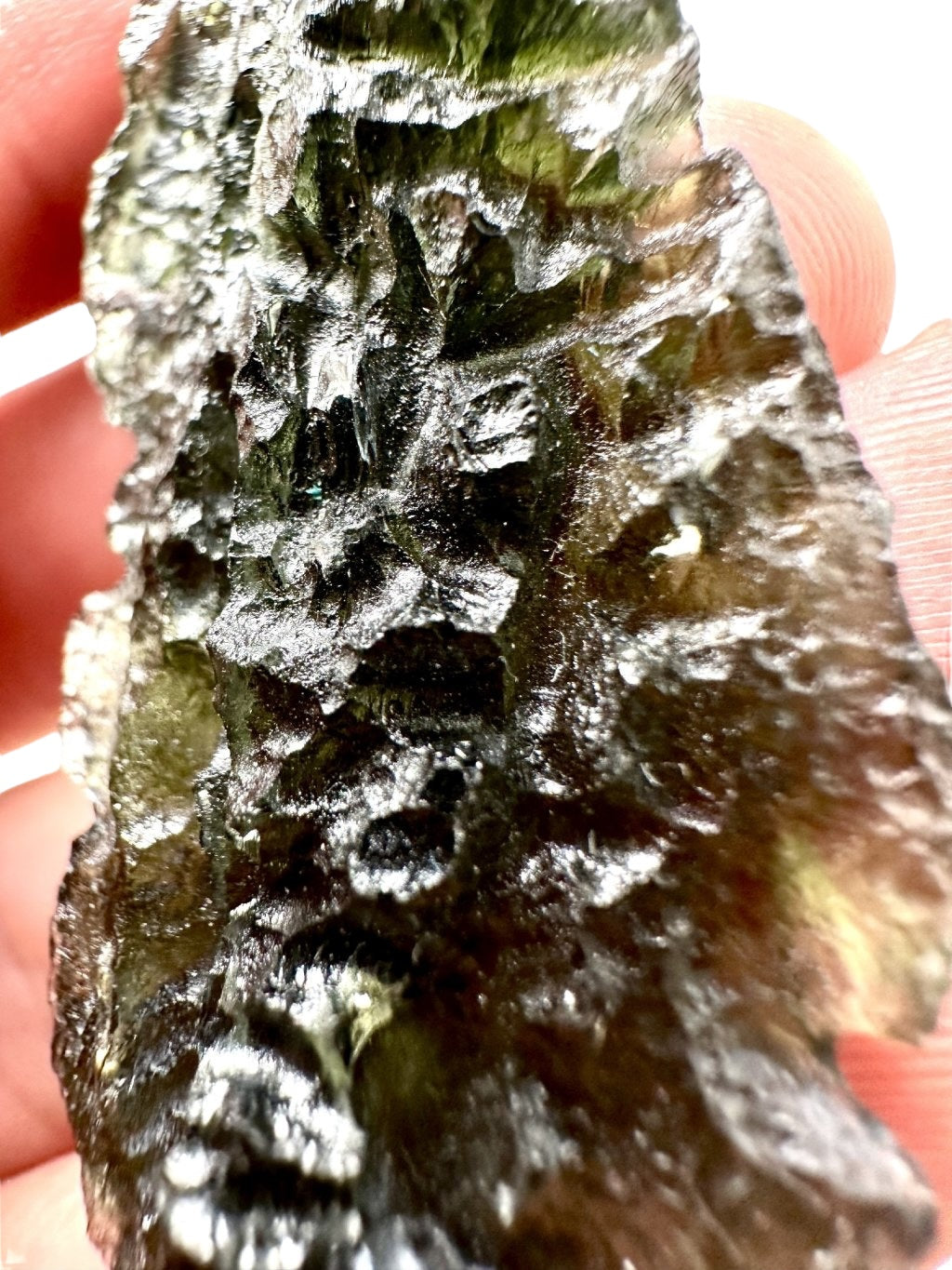 Moldavite – Vrabce – Kroclov – 15g - V2323