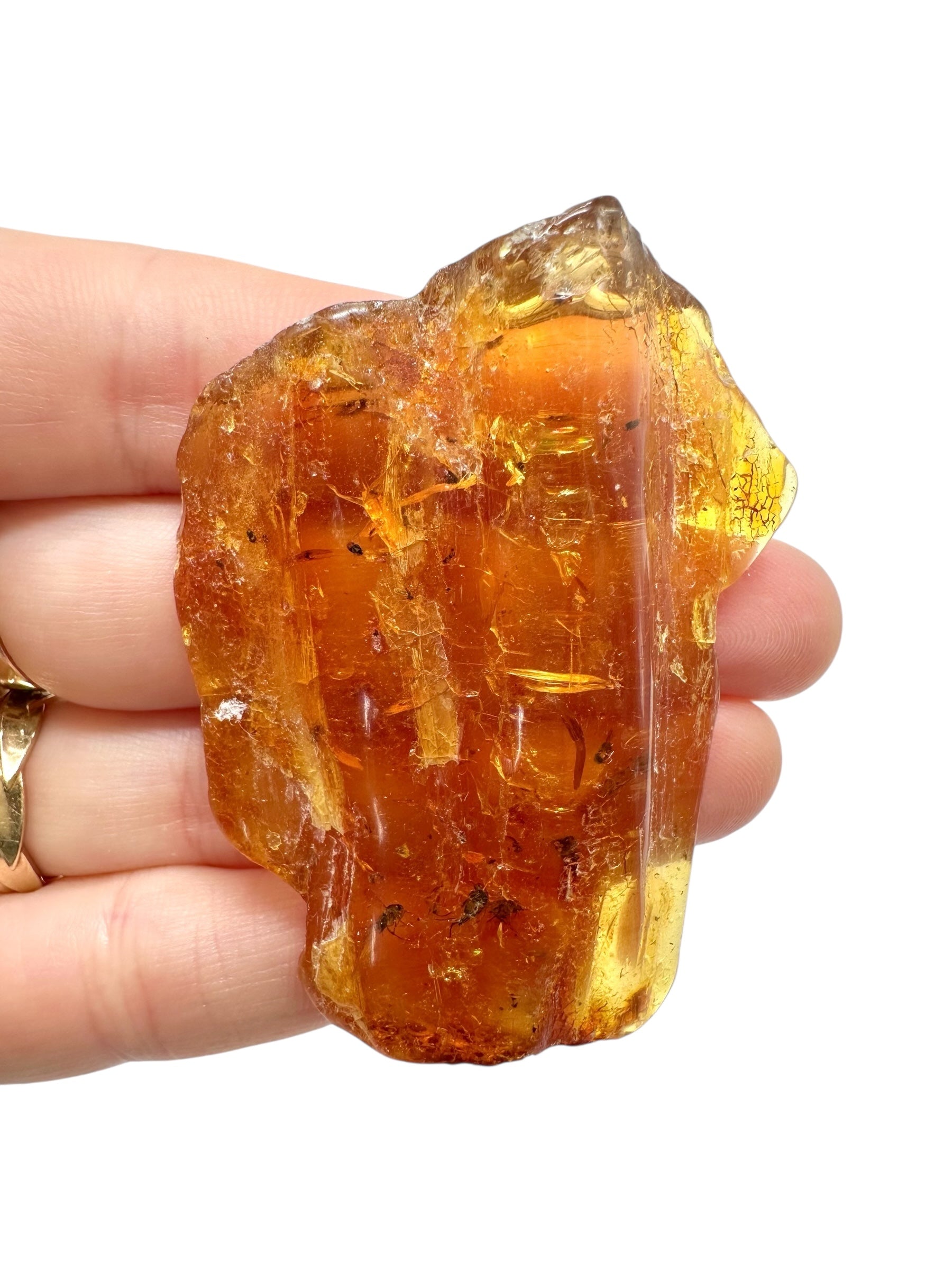Insects in young amber (copal) 13,2g – Colombia - IK14