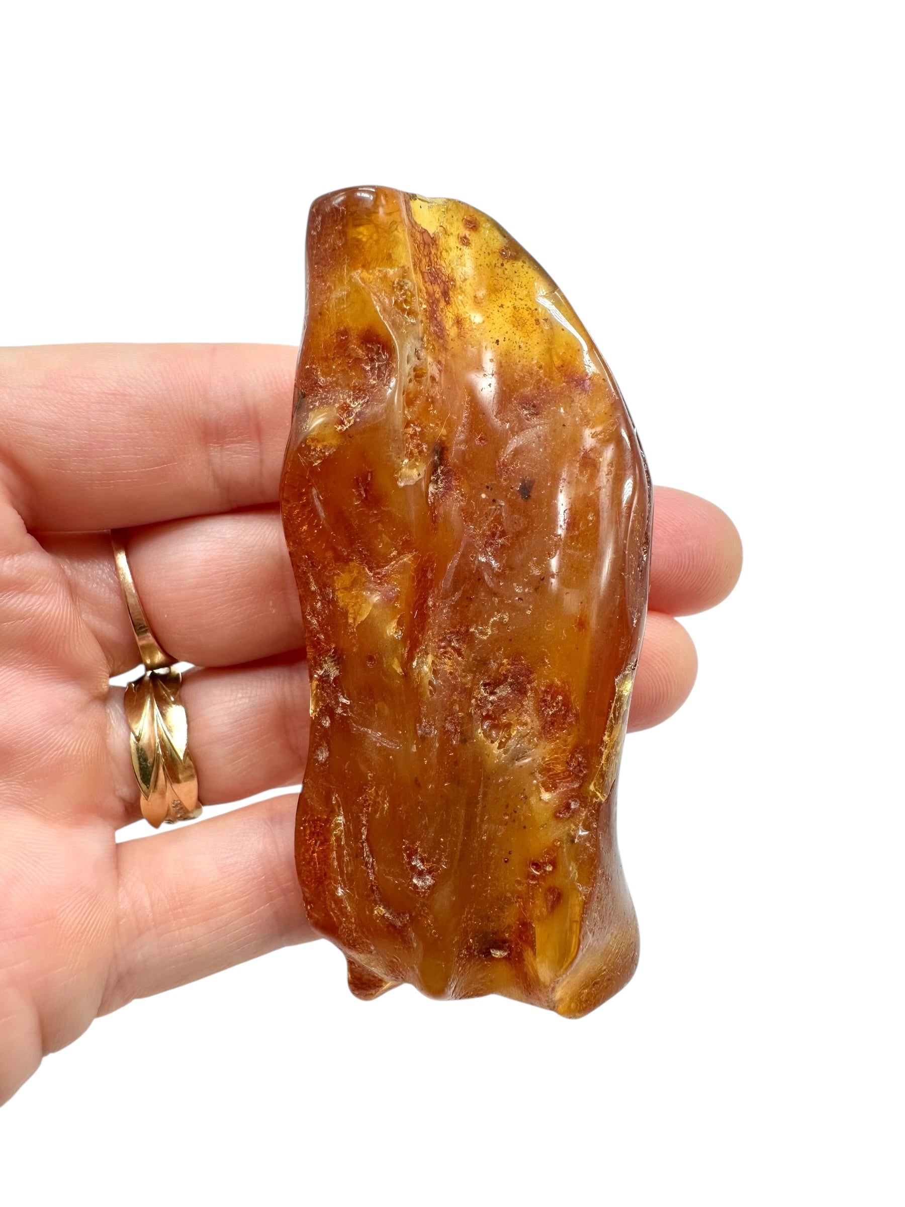 Insects in young amber (copal) 26,9g – Colombia - IK15