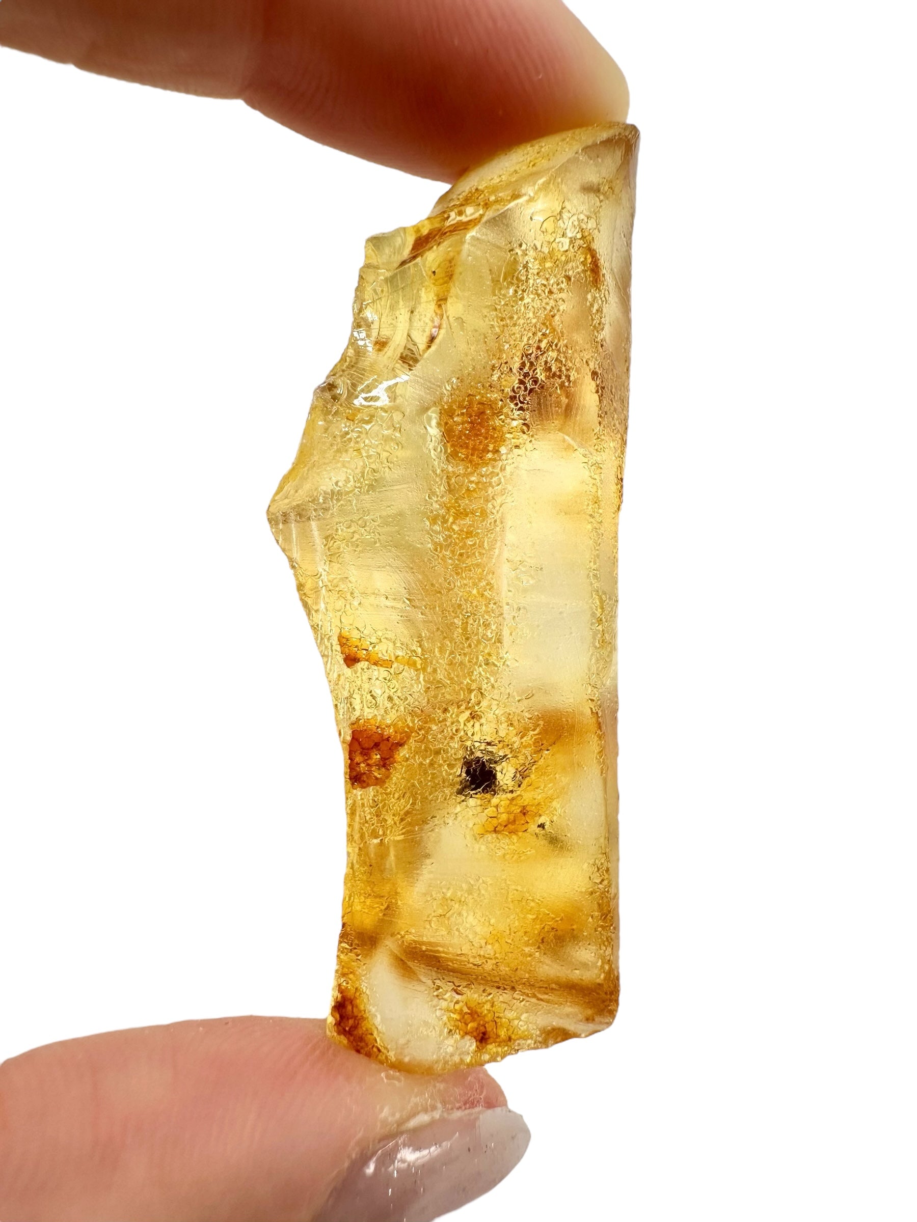Insects in young amber (copal) 7,6g – Colombia - IK16