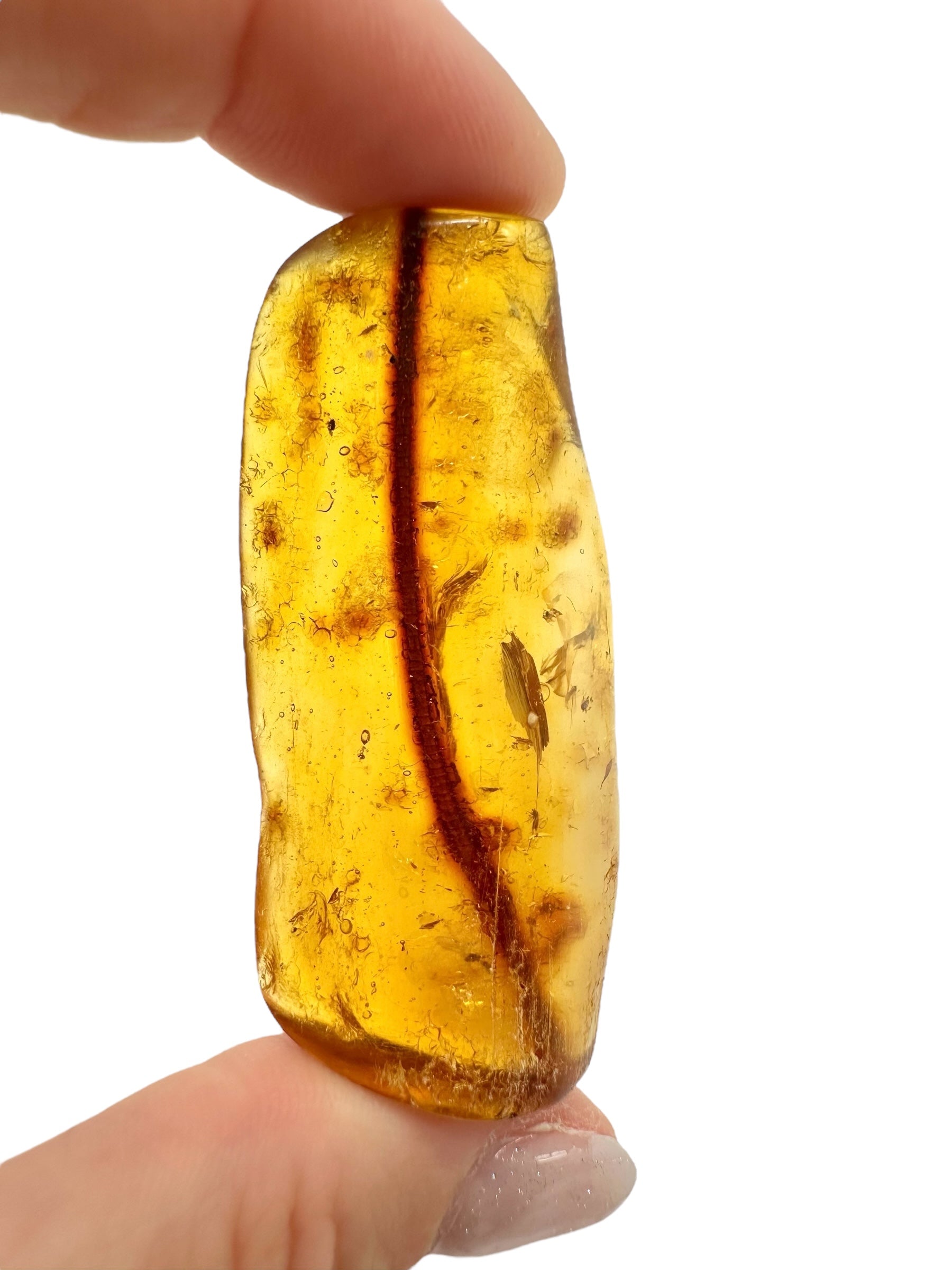 Insects in young amber (copal) 10,1g – Colombia - IK18