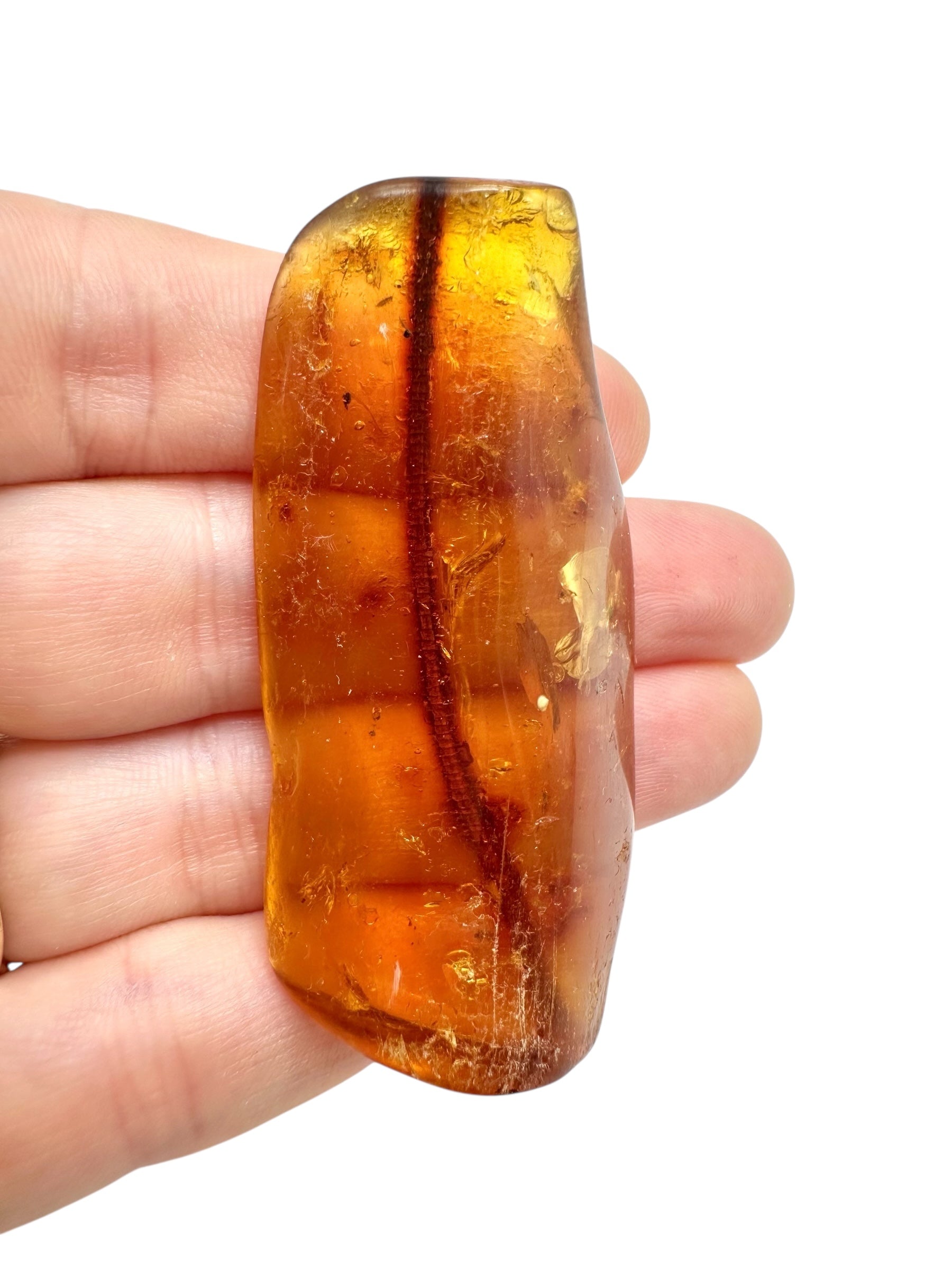 Insects in young amber (copal) 10,1g – Colombia - IK18