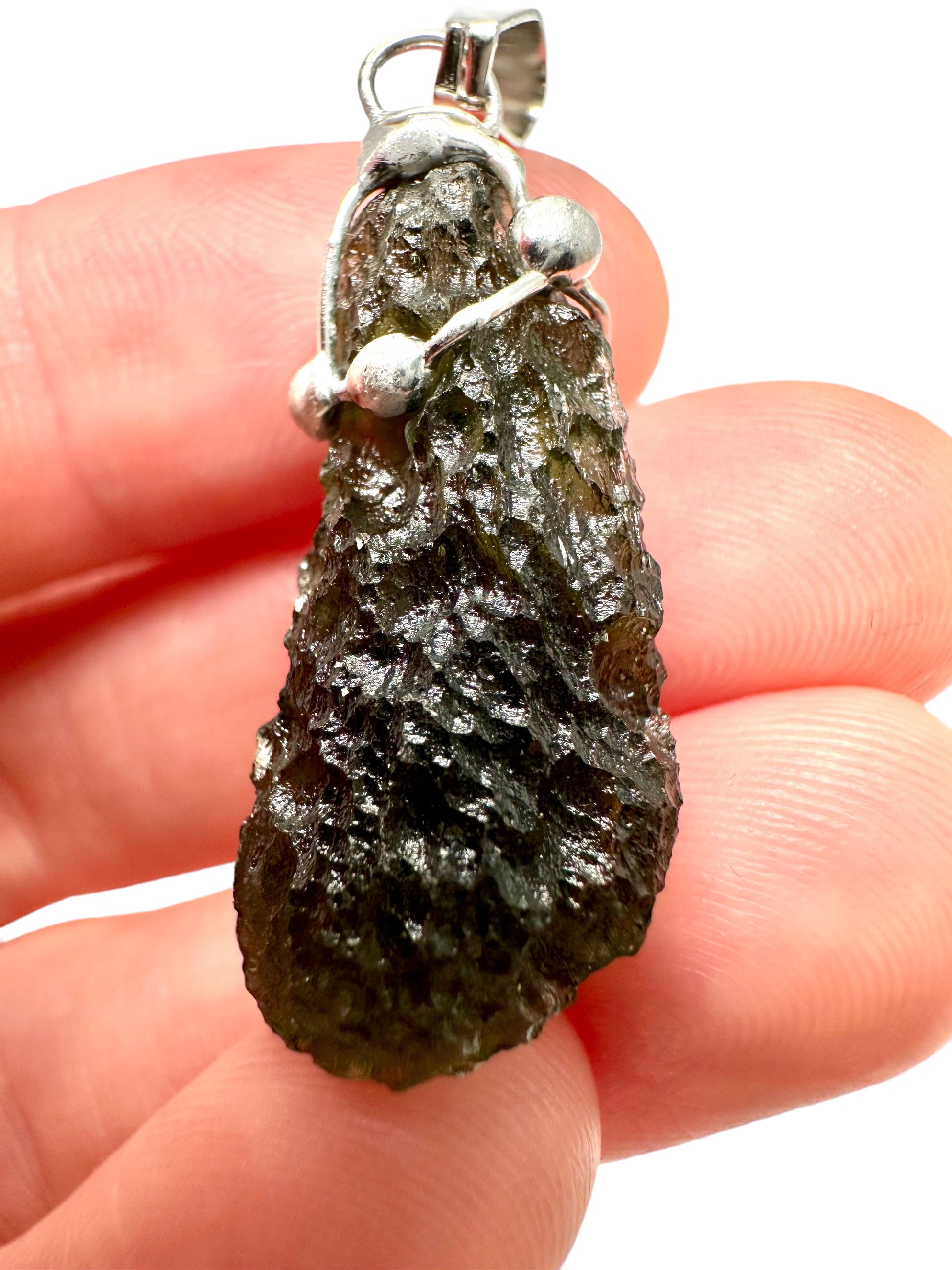 Pendente in Moldavite – P/V032