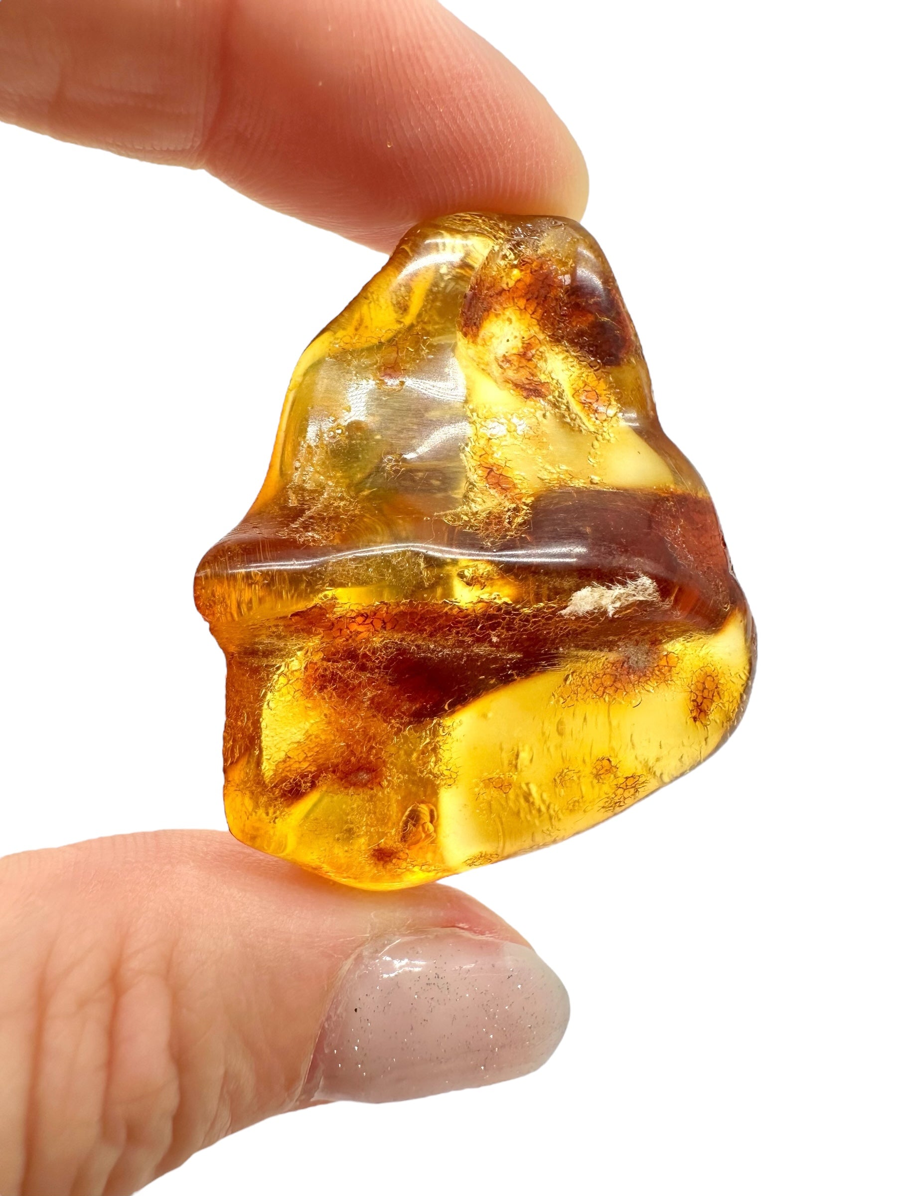 Insects in young amber (copal) 8,1g – Colombia - IK21