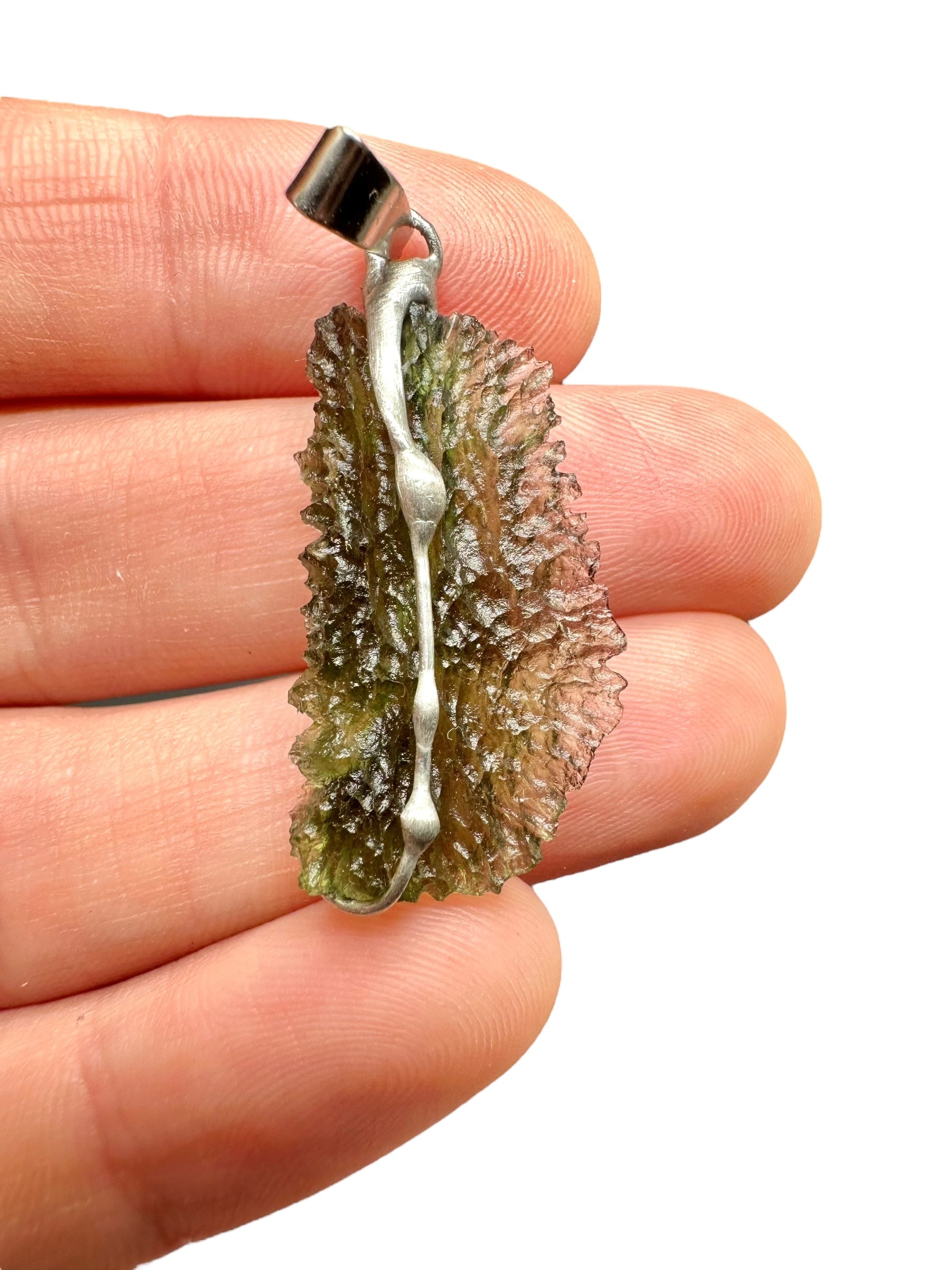 Moldavite pendant - P/V034