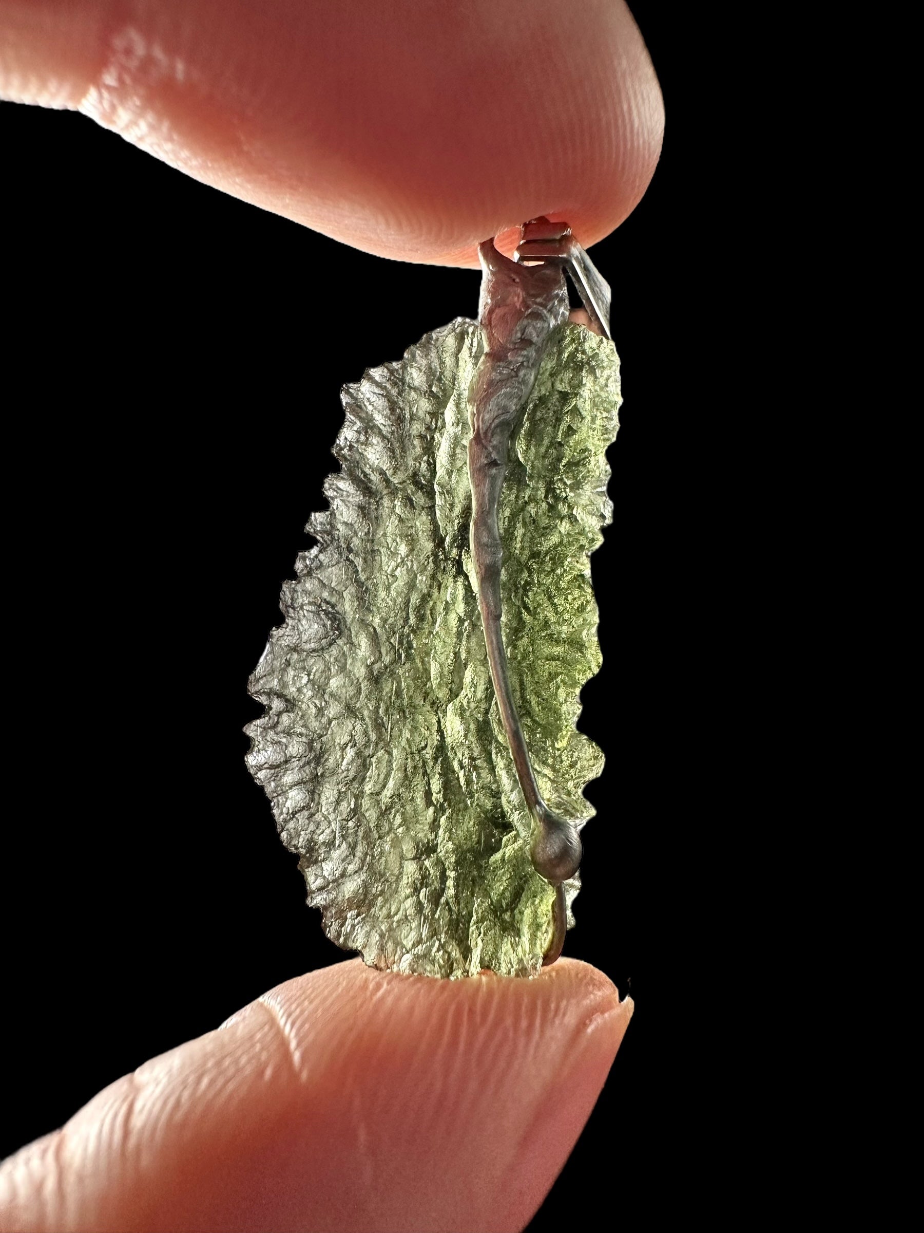 Moldavite pendant - P/V034