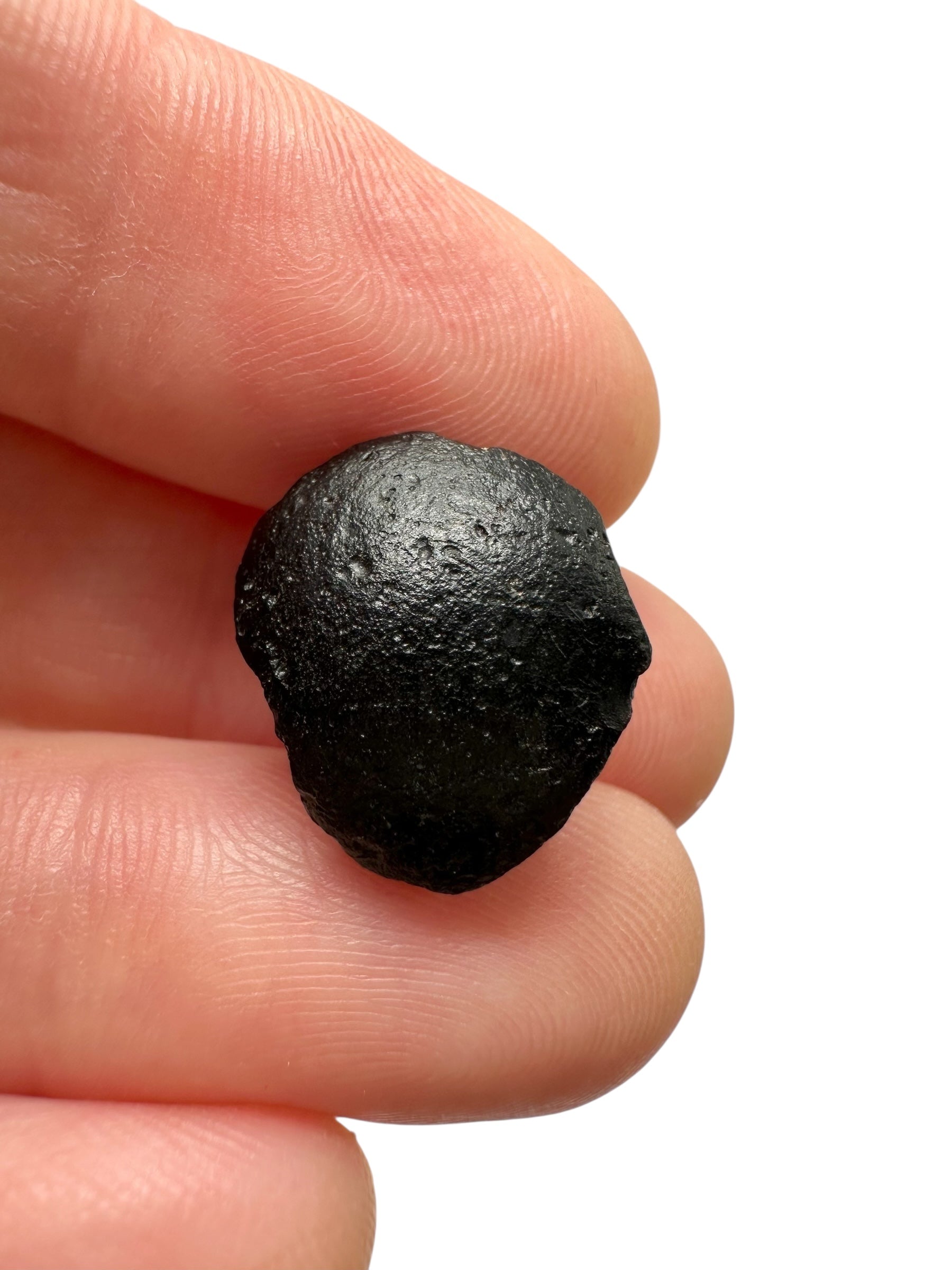 Australite "button" 2g – Kalgoorlie, Western Australia