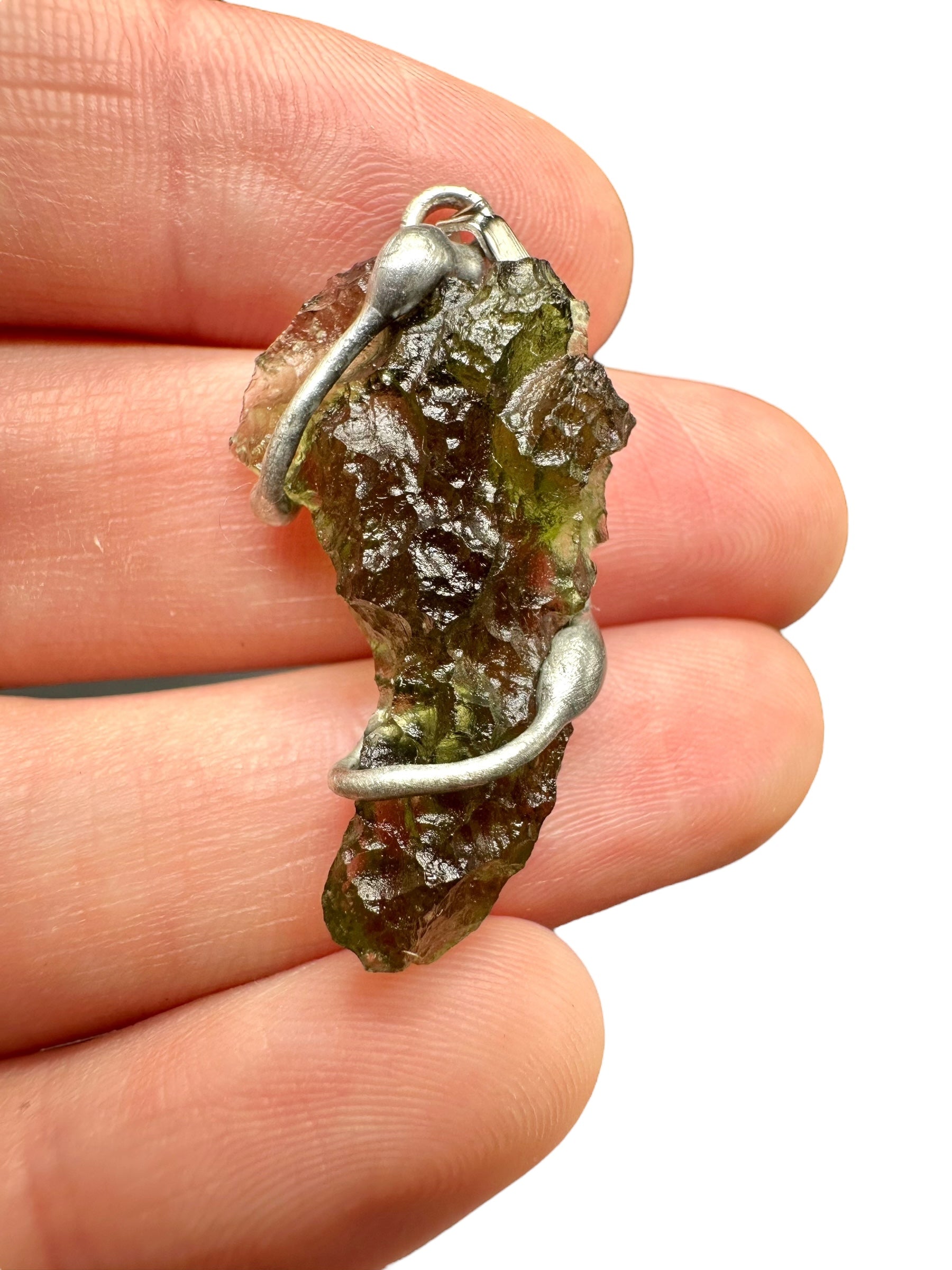 Moldavite pendant - P/V035