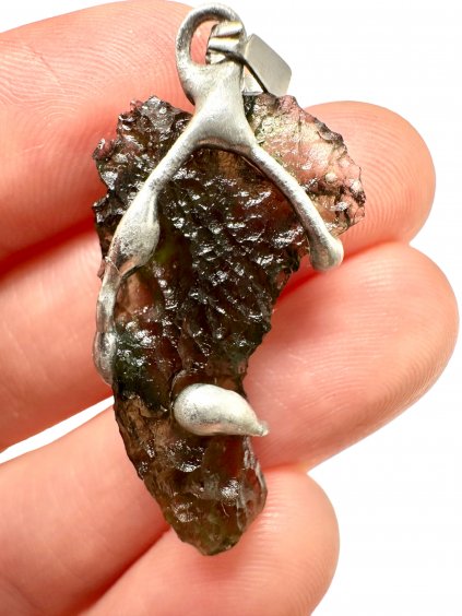 Pendente in Moldavite - P/V035