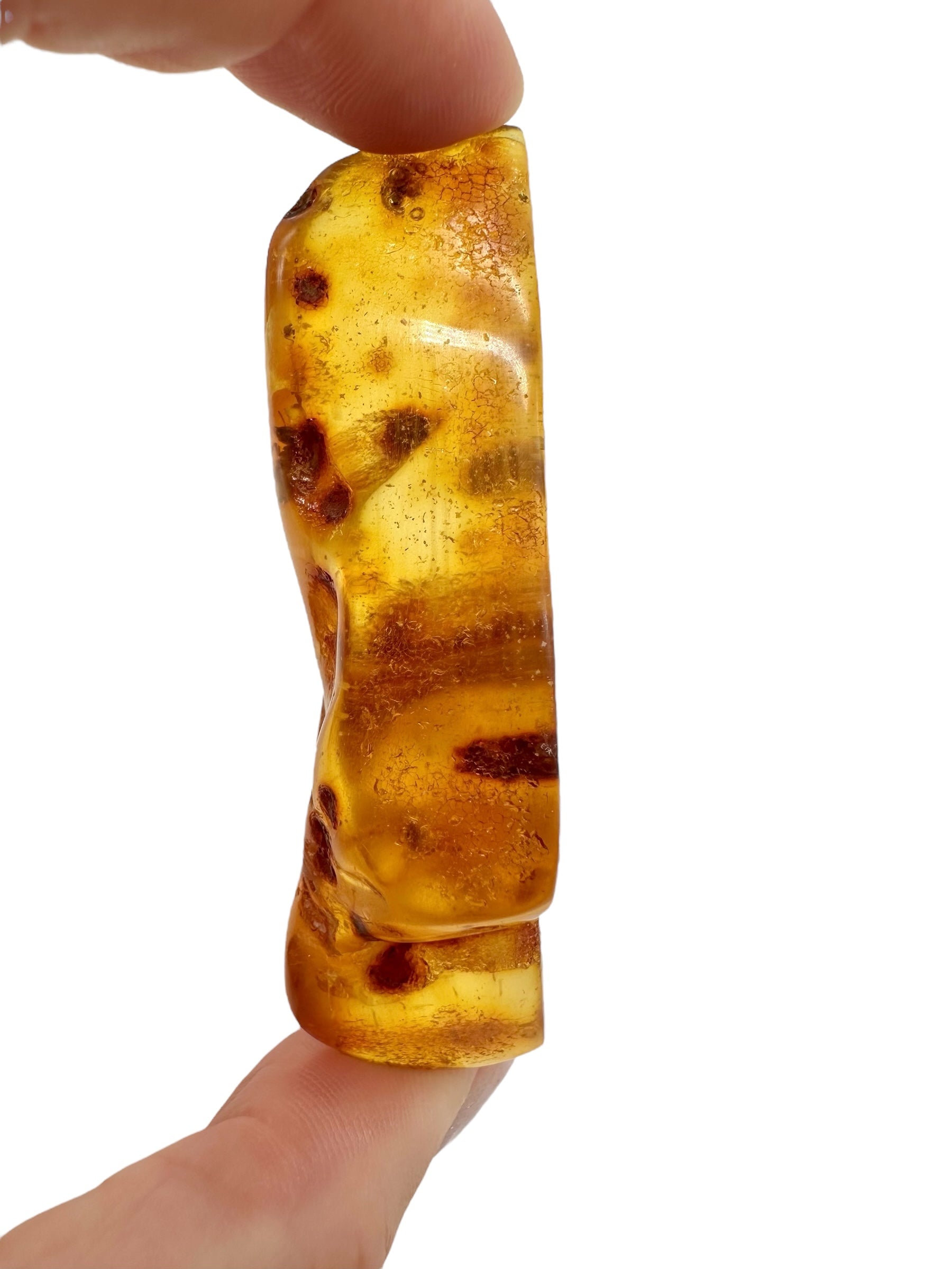 Insects in young amber (copal) 20,4g – Colombia - IK27