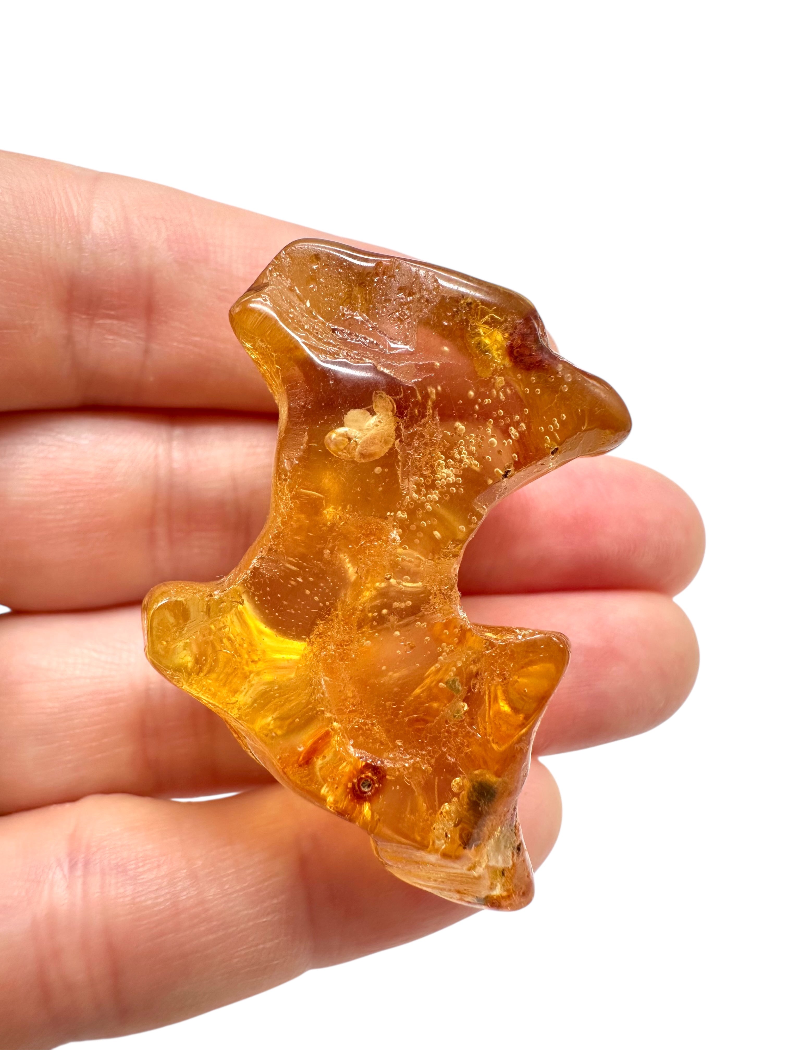 Insects in young amber (copal) 11g – Colombia - IK28