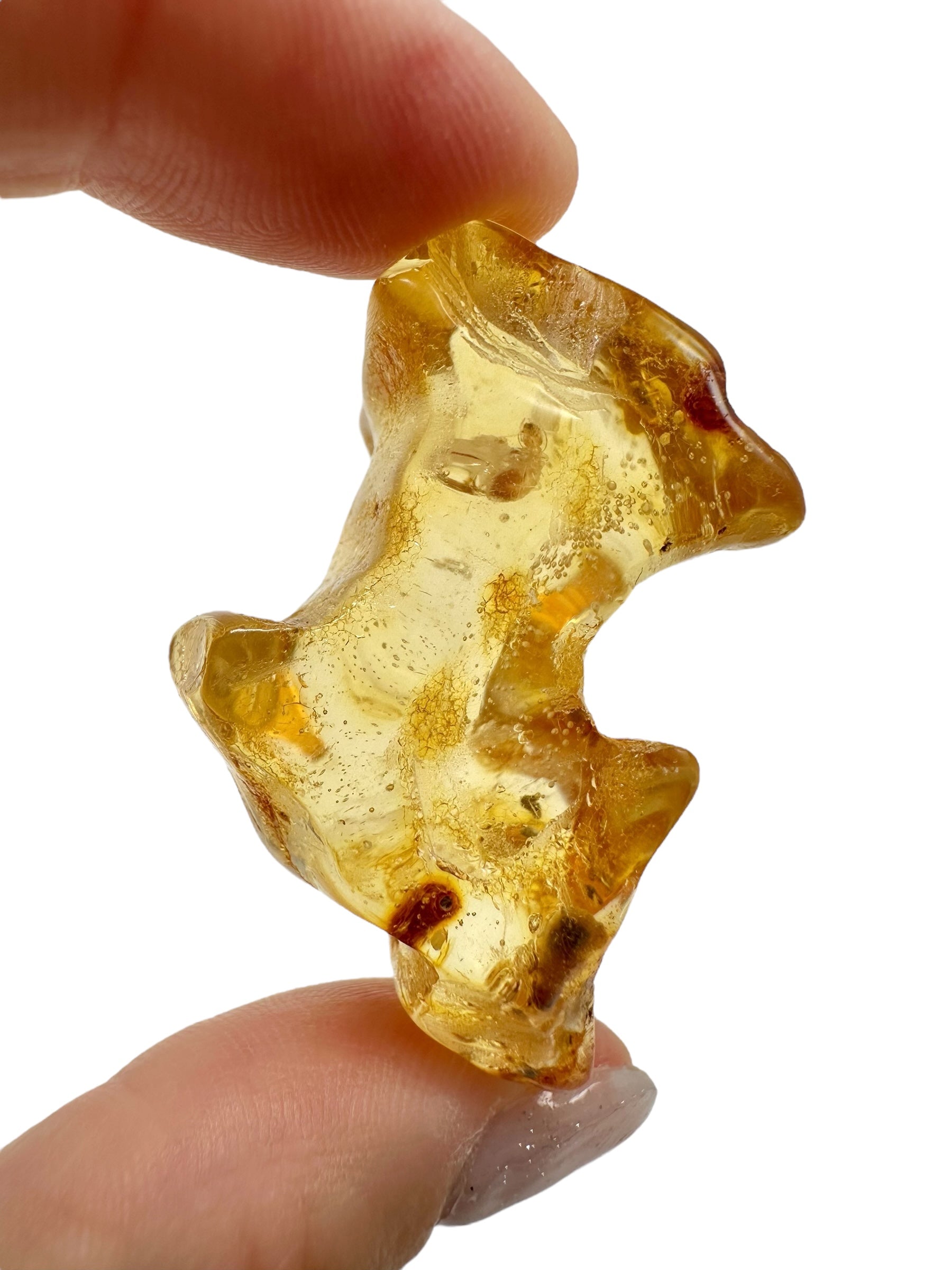 Insects in young amber (copal) 11g – Colombia - IK28