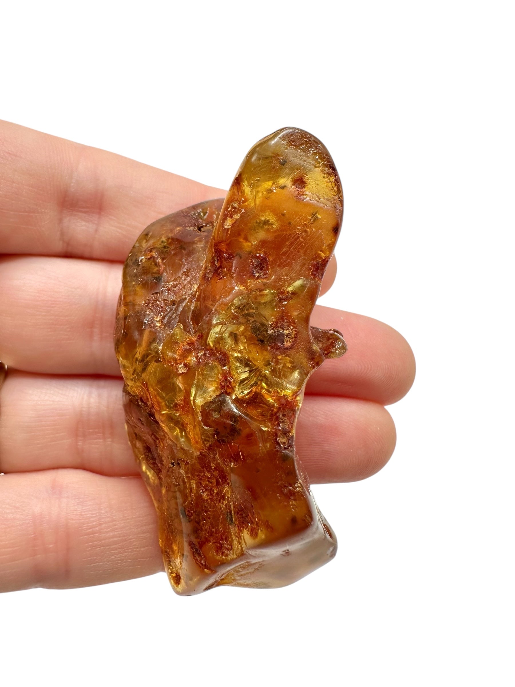 Insects in young amber (copal) 18,7g – Colombia - IK31