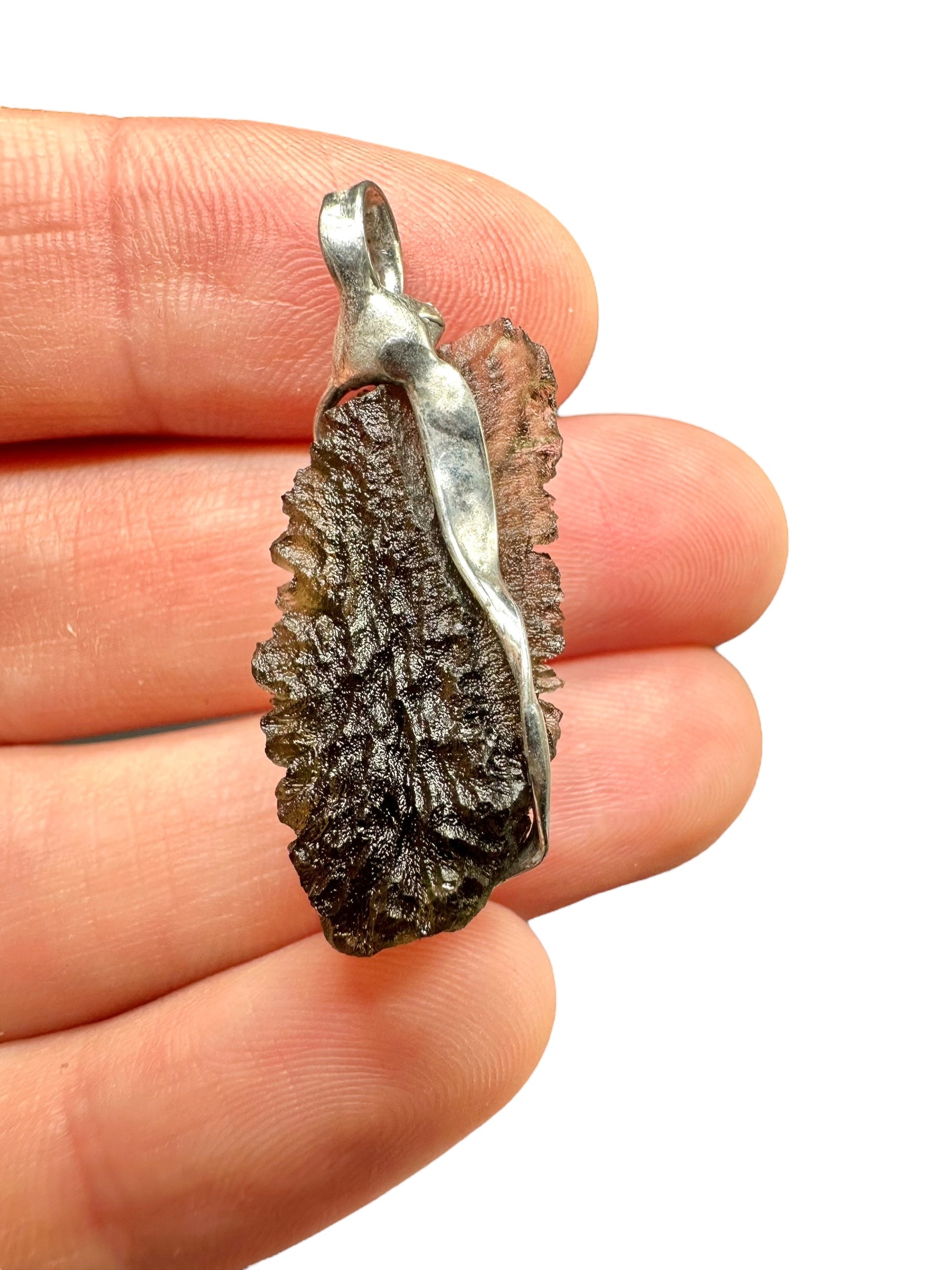 Moldavite pendant - P/V036