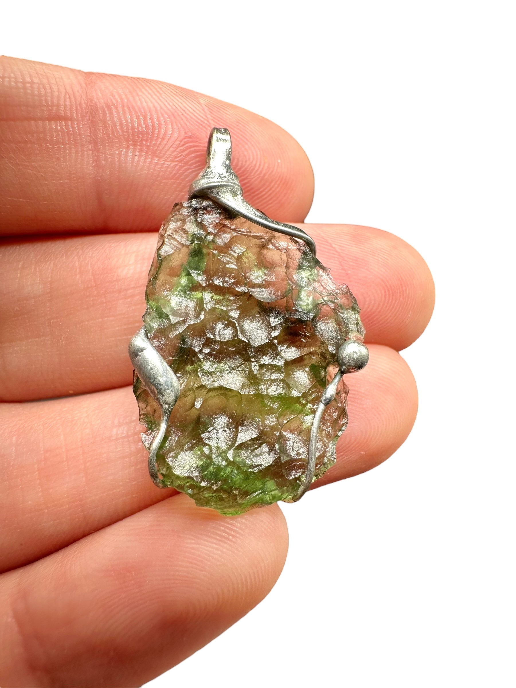 Moldavite pendant - P/V037