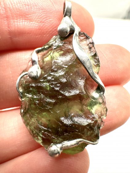 Pendente in Moldavite - P/V037